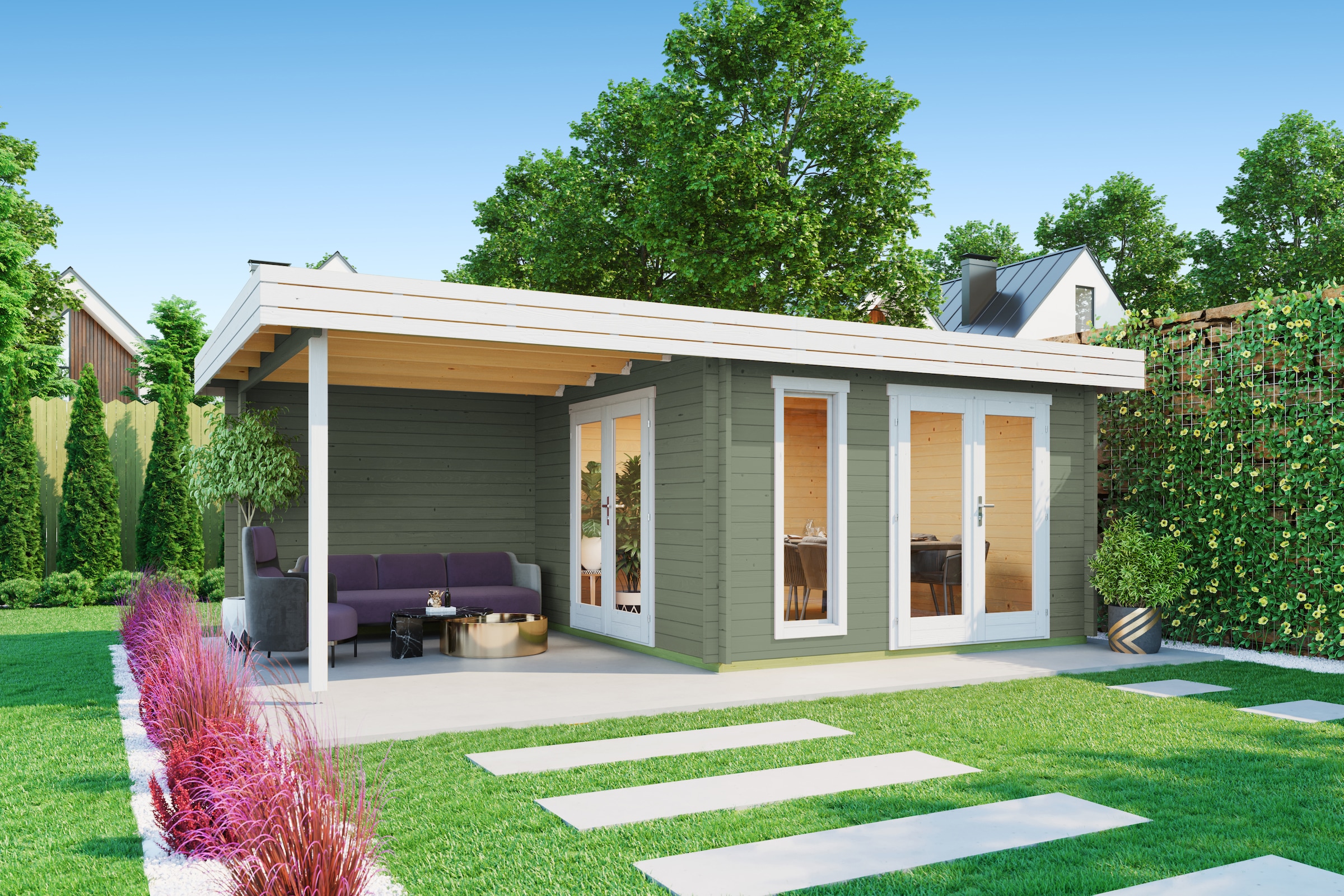 Nordic Holz Gartenhaus "ANDRES" günstig online kaufen