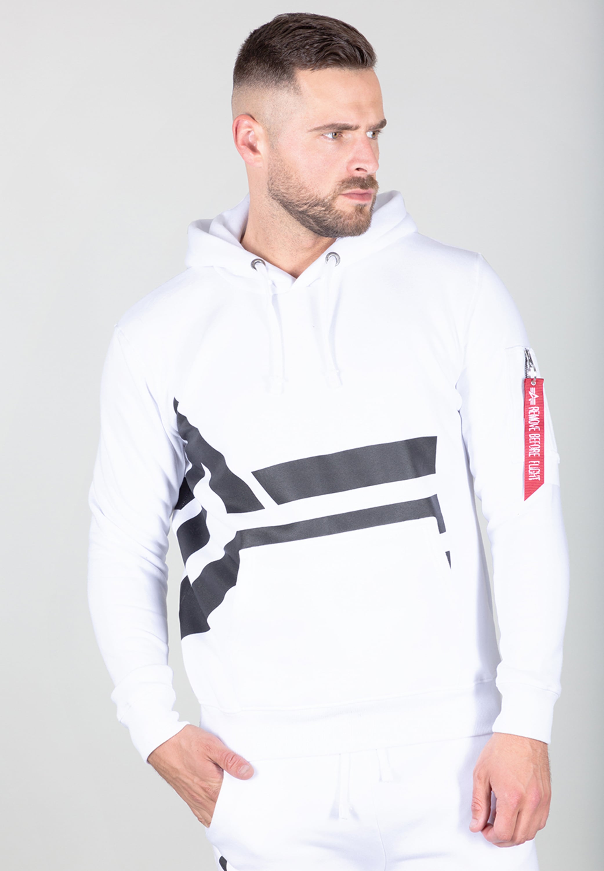 Alpha Industries Hoodie "Alpha Industries Men - Hoodies Side Logo Hoodie" günstig online kaufen