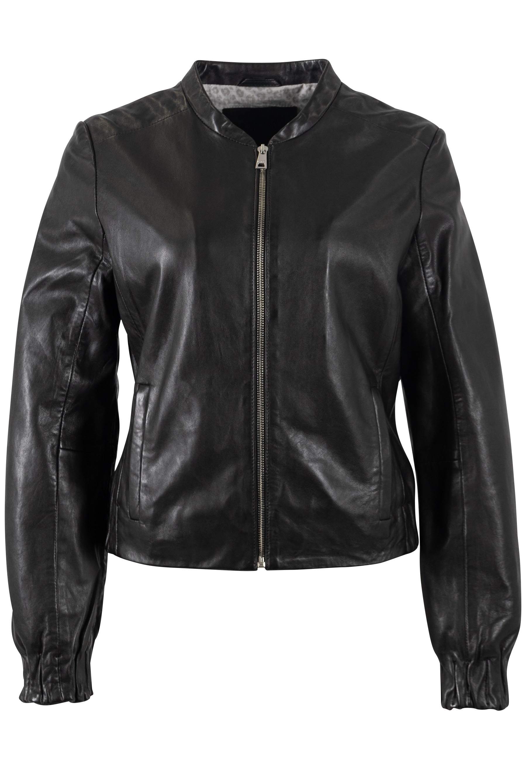 Mauritius Lederjacke »MWCassie«, mit Stehkragen