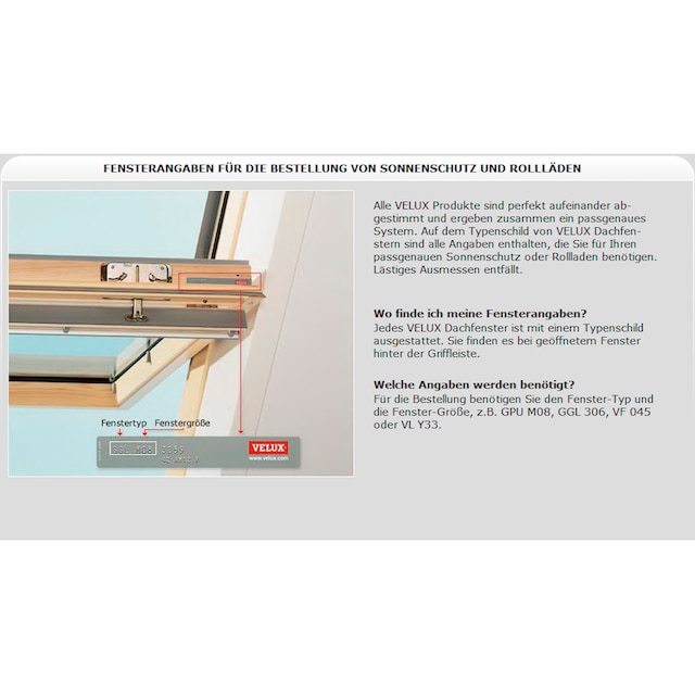 VELUX Dachfensterrollo »DKL«, verdunkelnd, beige bestellen | BAUR