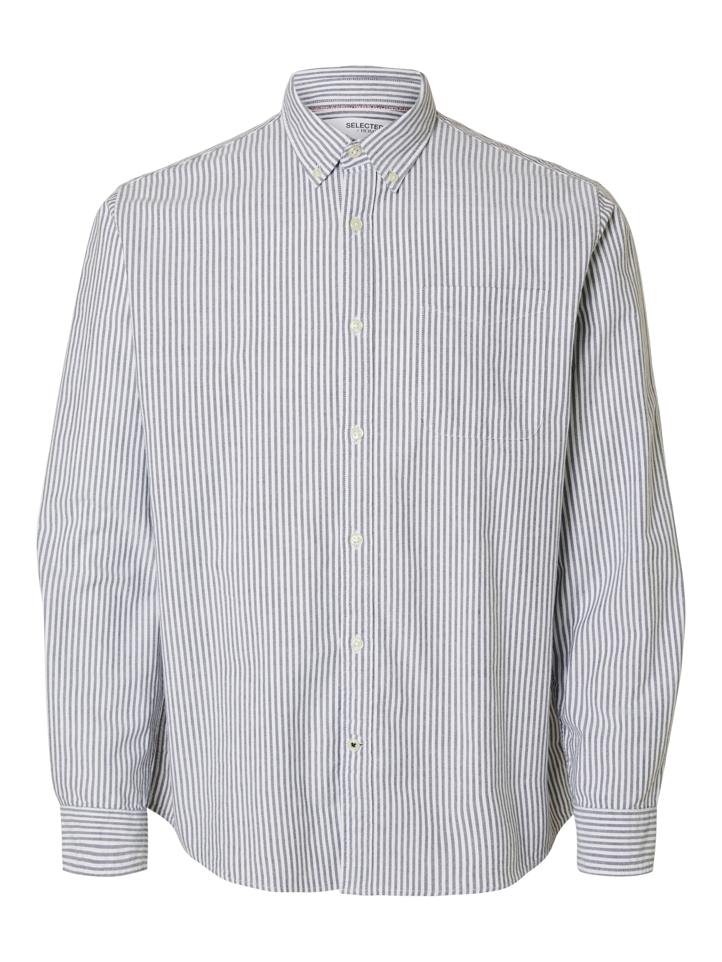 SELECTED HOMME Langarmhemd "SLHREG-MAT OX LS SHIRT D" günstig online kaufen