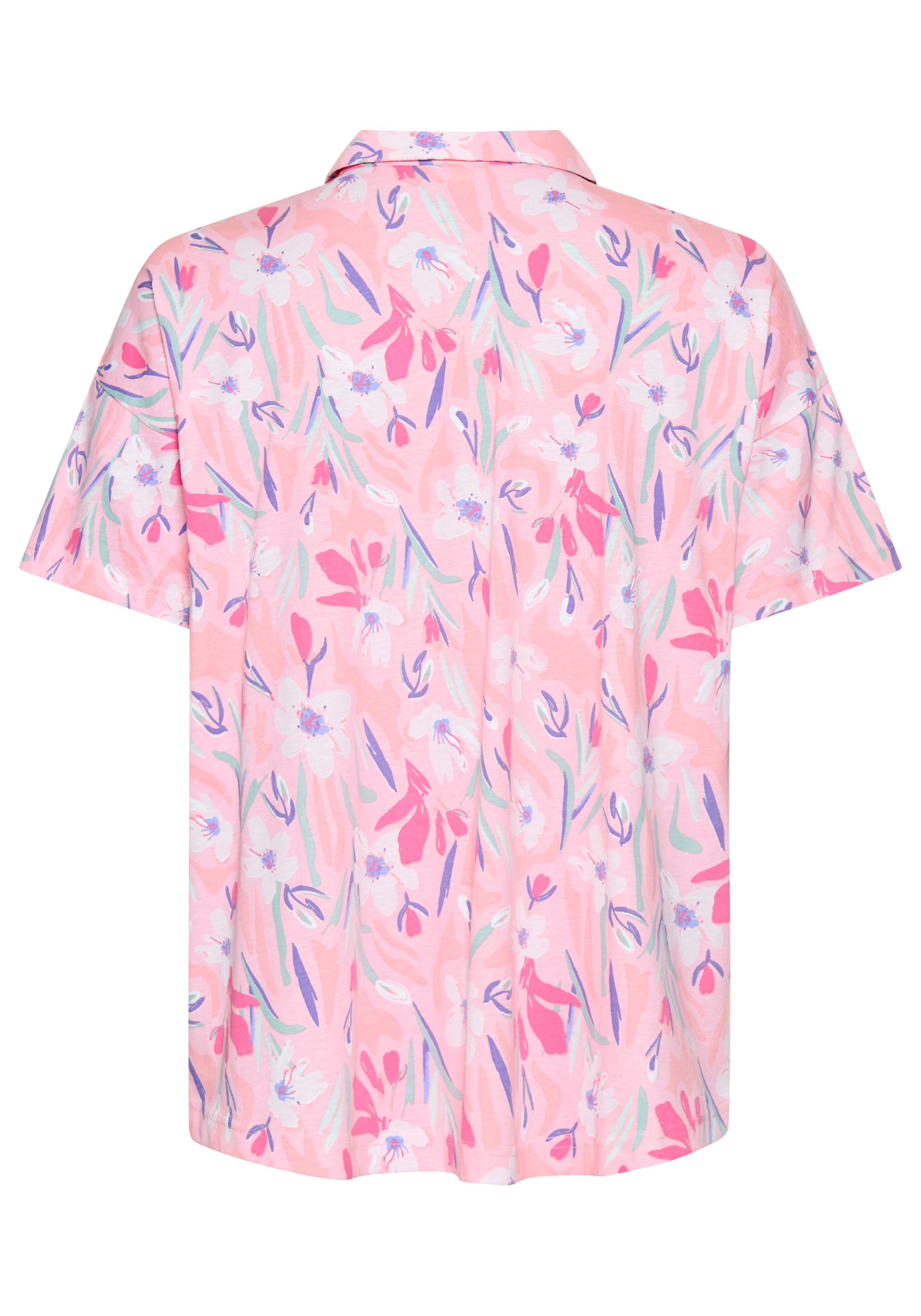 Vivance Dreams Pyjamaoberteil 1-teilig, mit schönem Blumendruck günstig online kaufen