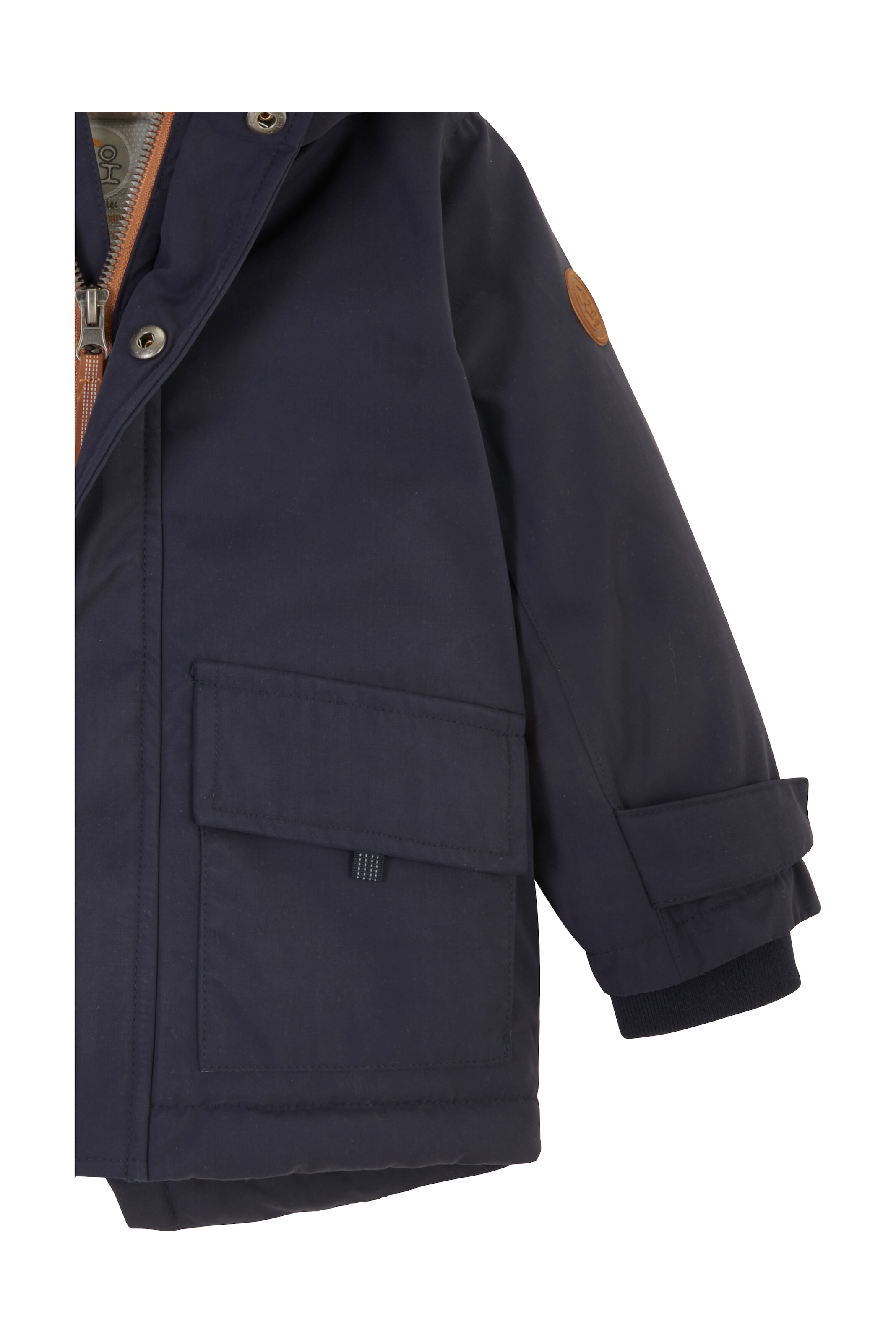 first instinct by killtec Parka »FIOW 7 MNS PRK«, Wasserdichter Kinderparka mit warmen Teddyfell