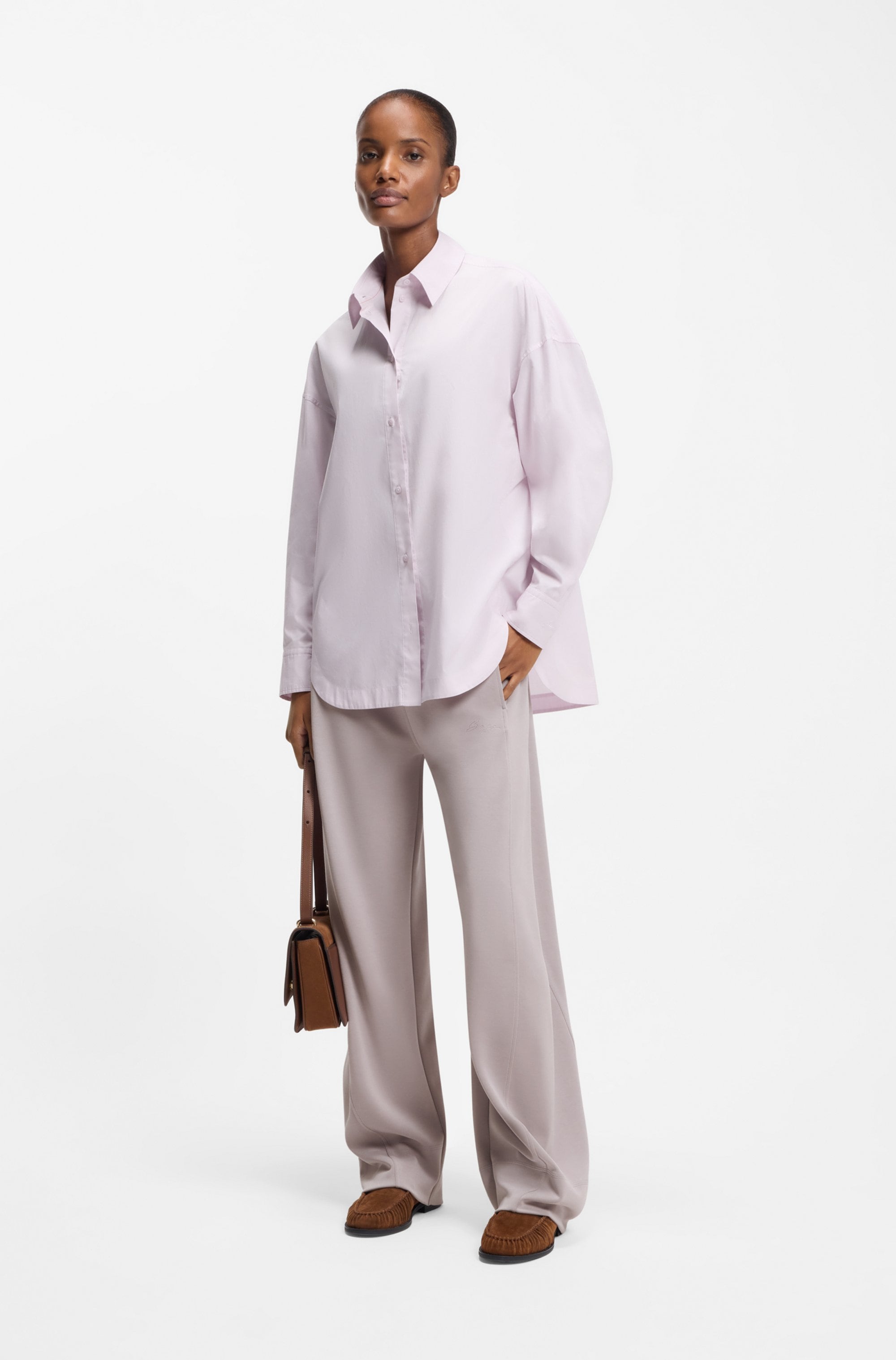 BOSS ORANGE Jogginghose »Eluxey Premium Damenmode«  Balloon Fit