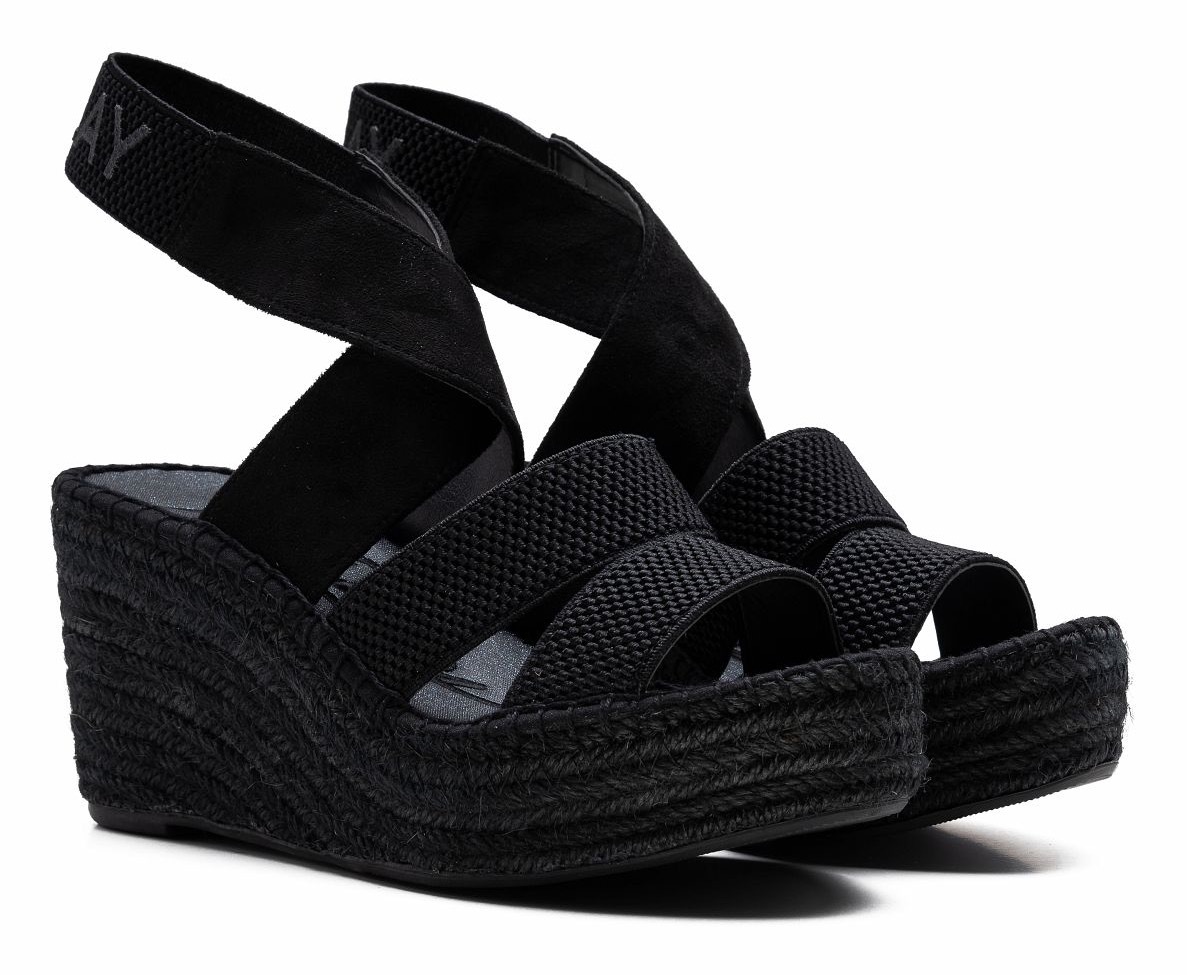 Replay Keilsandalette »SUSAN WEB« mit flexiblen Gummibändern