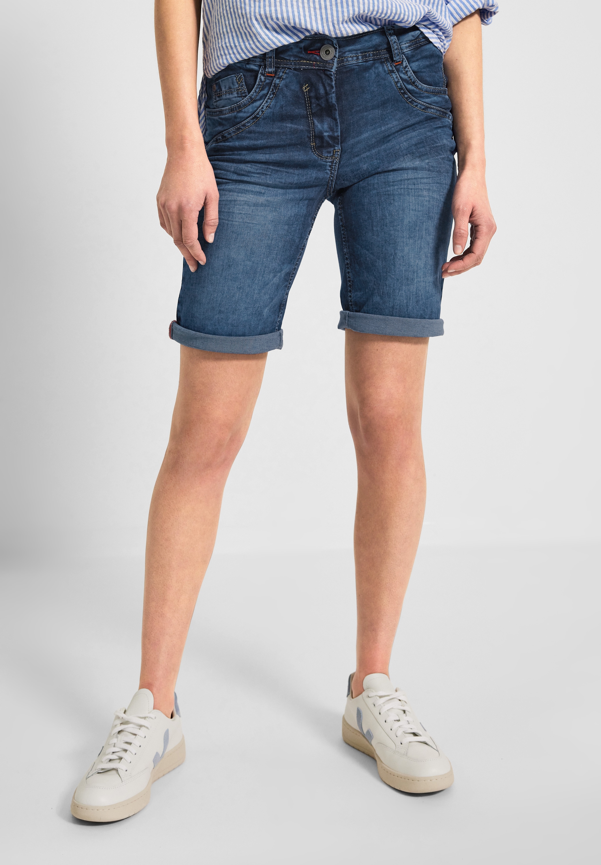 Cecil Loose-fit-Jeans, Middle Waist