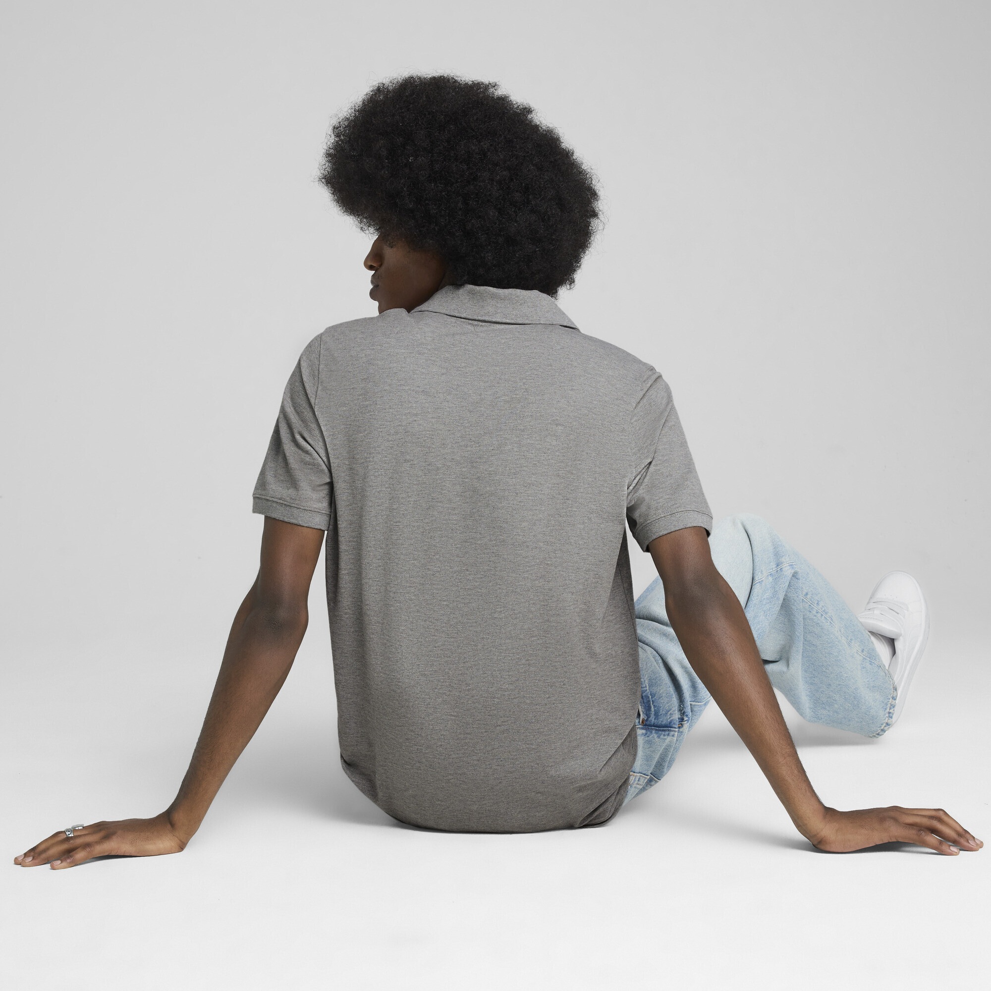 PUMA Poloshirt »Essentials No. 1 Logo Pique-Poloshirt Herren«