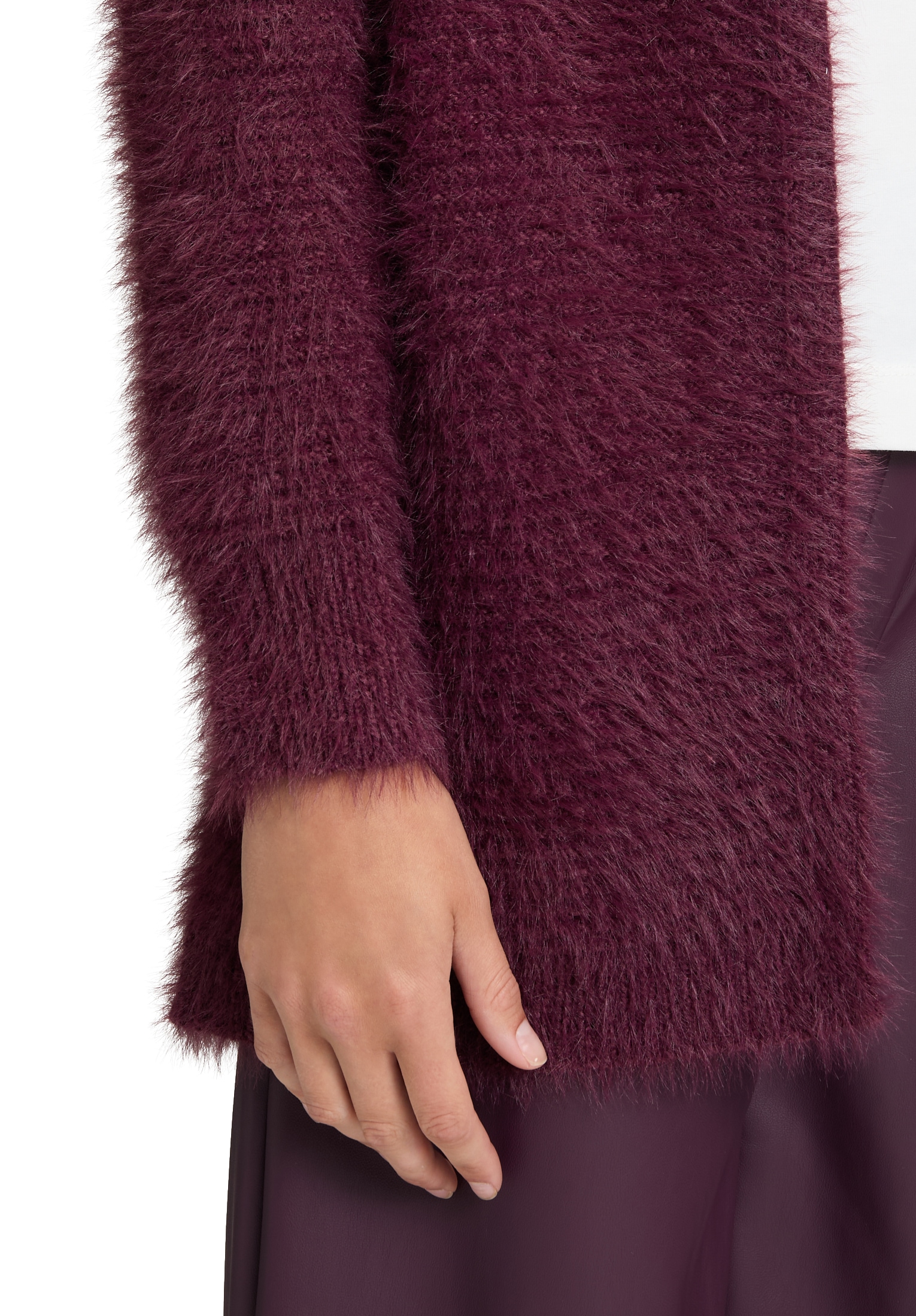 Betty&Co Strickjacke »Betty & Co Damen Strick-Cardigan ohne Verschluss«