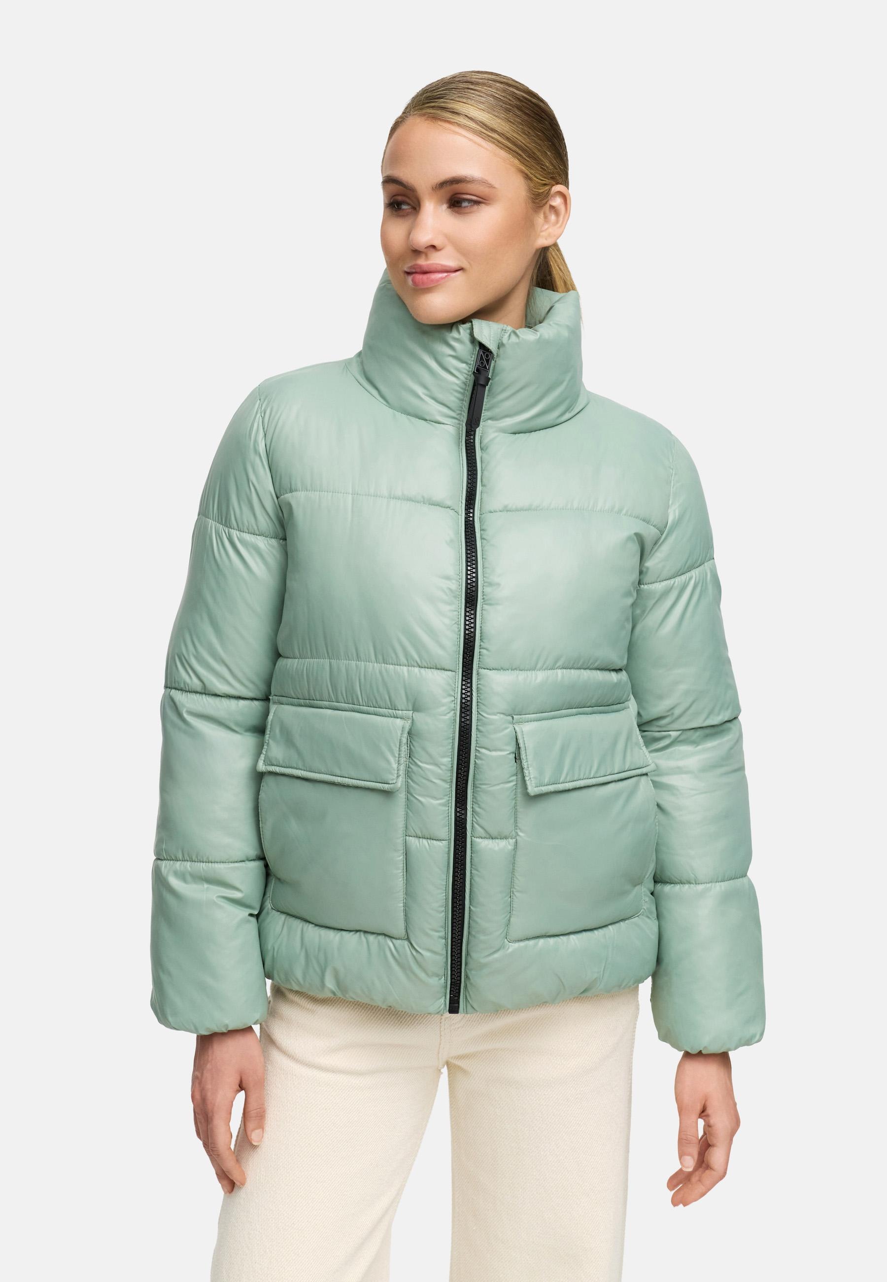 Navahoo Kurzjacke »Eispracht 14«, ohne Kapuze, Kurze gesteppte Damen Winterjacke