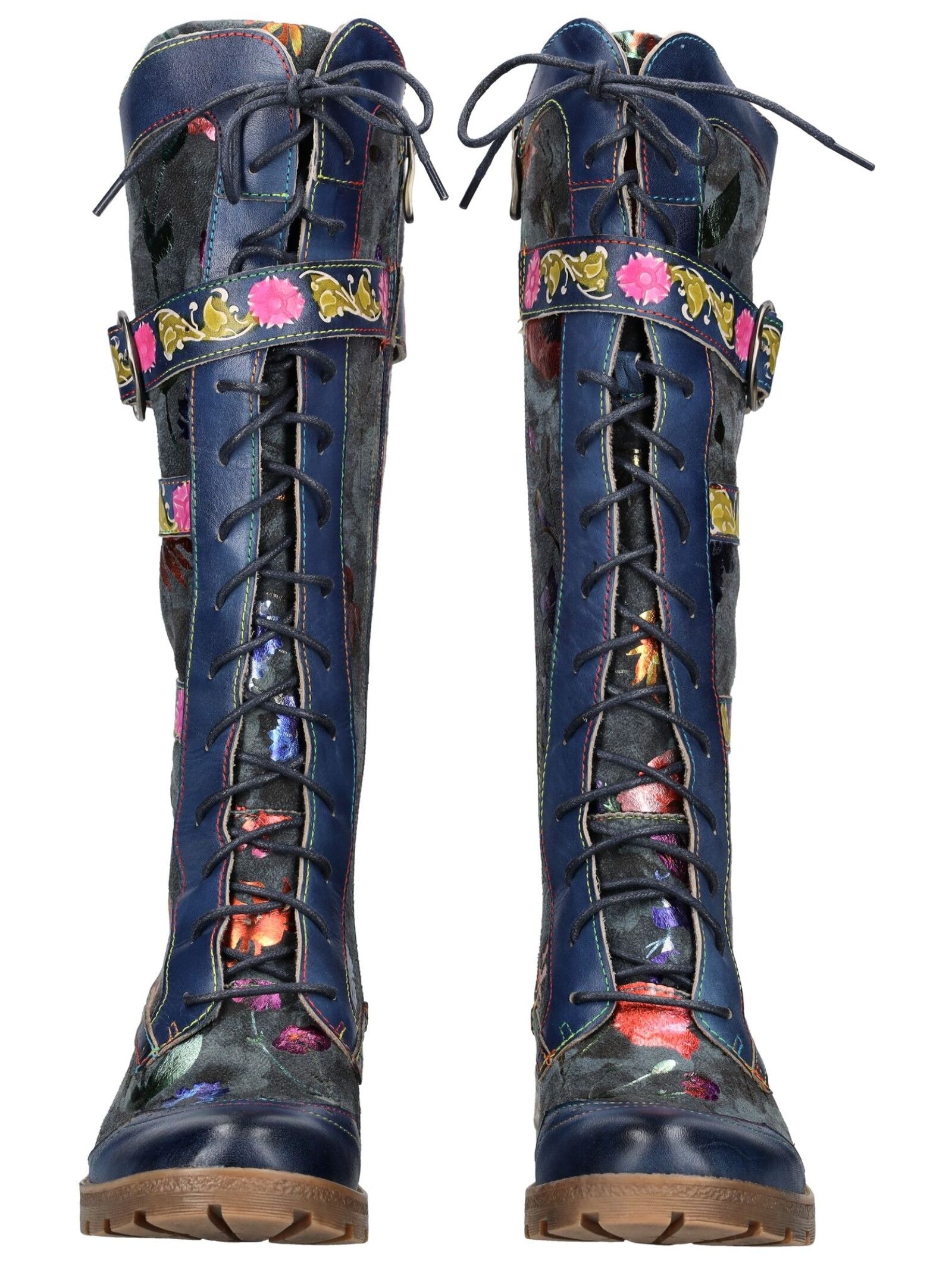 LAURA VITA Schnürstiefel »LAURA VITA Stiefel Leder/Textil«