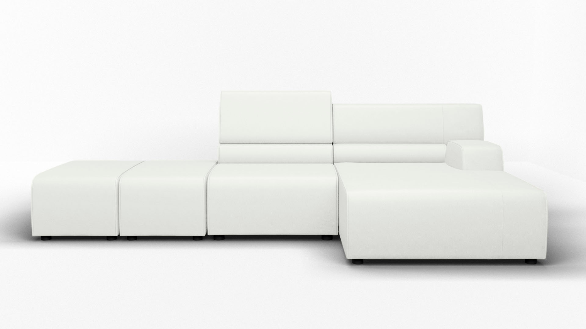 Egoitaliano Ecksofa "Babouche, Designsofa mit außergewöhnlichem Sitzkomfort günstig online kaufen