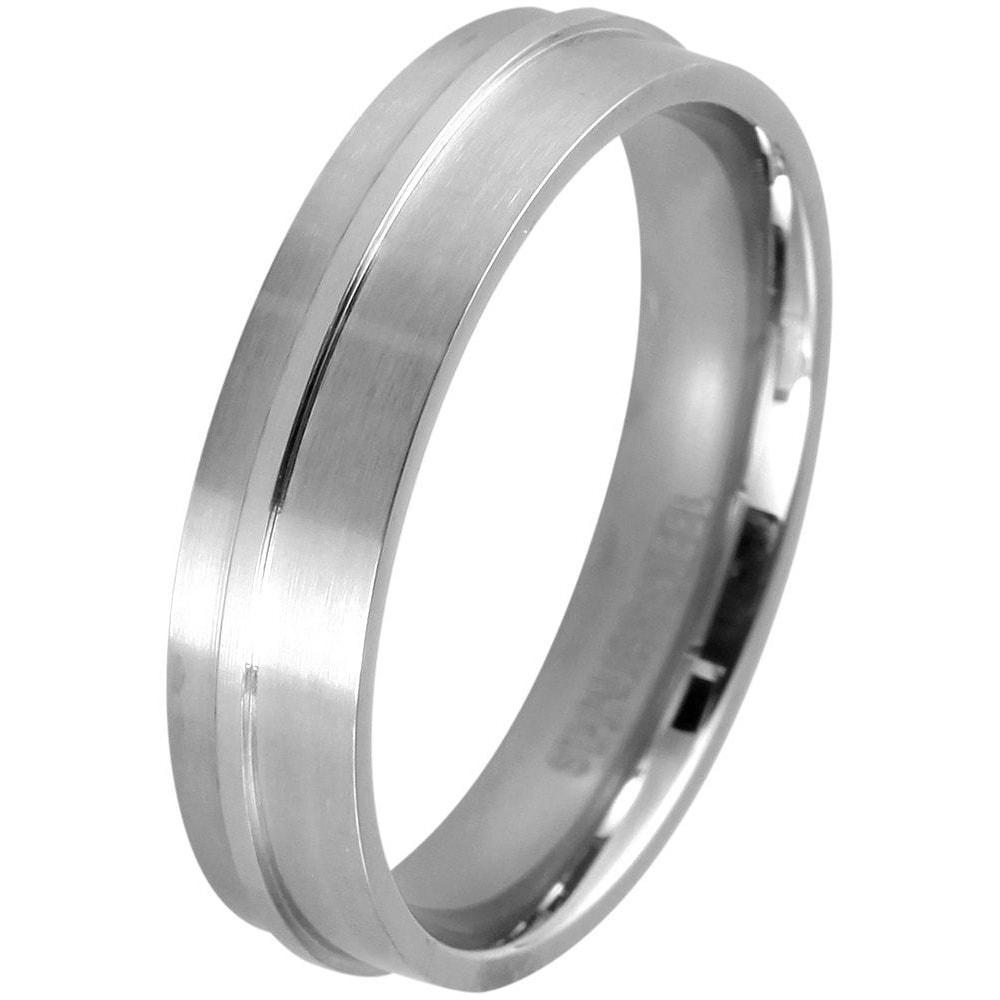 Adelia´s Fingerring »Herren Ring aus Edelstahl«