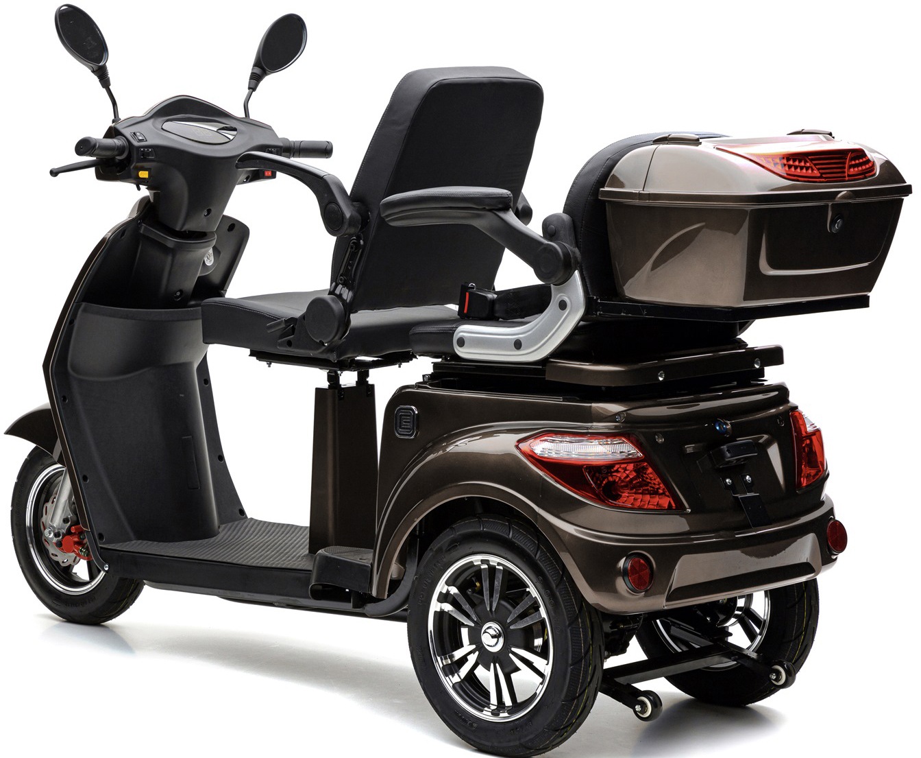 ECONELO Elektromobil »Seniorenmobil BILLY 2.0«, 1000 W, 25 km/h, (mit Topcase)