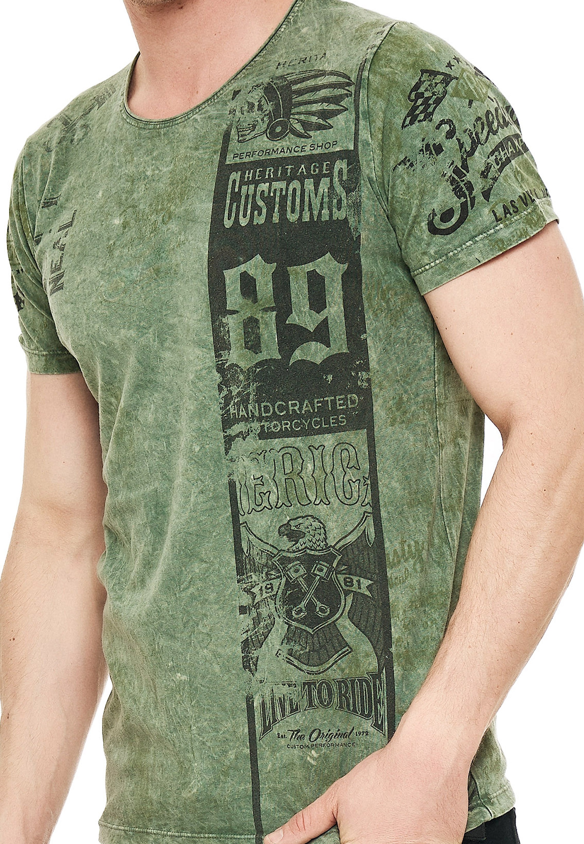 Rusty Neal T-Shirt, mit modernem Print