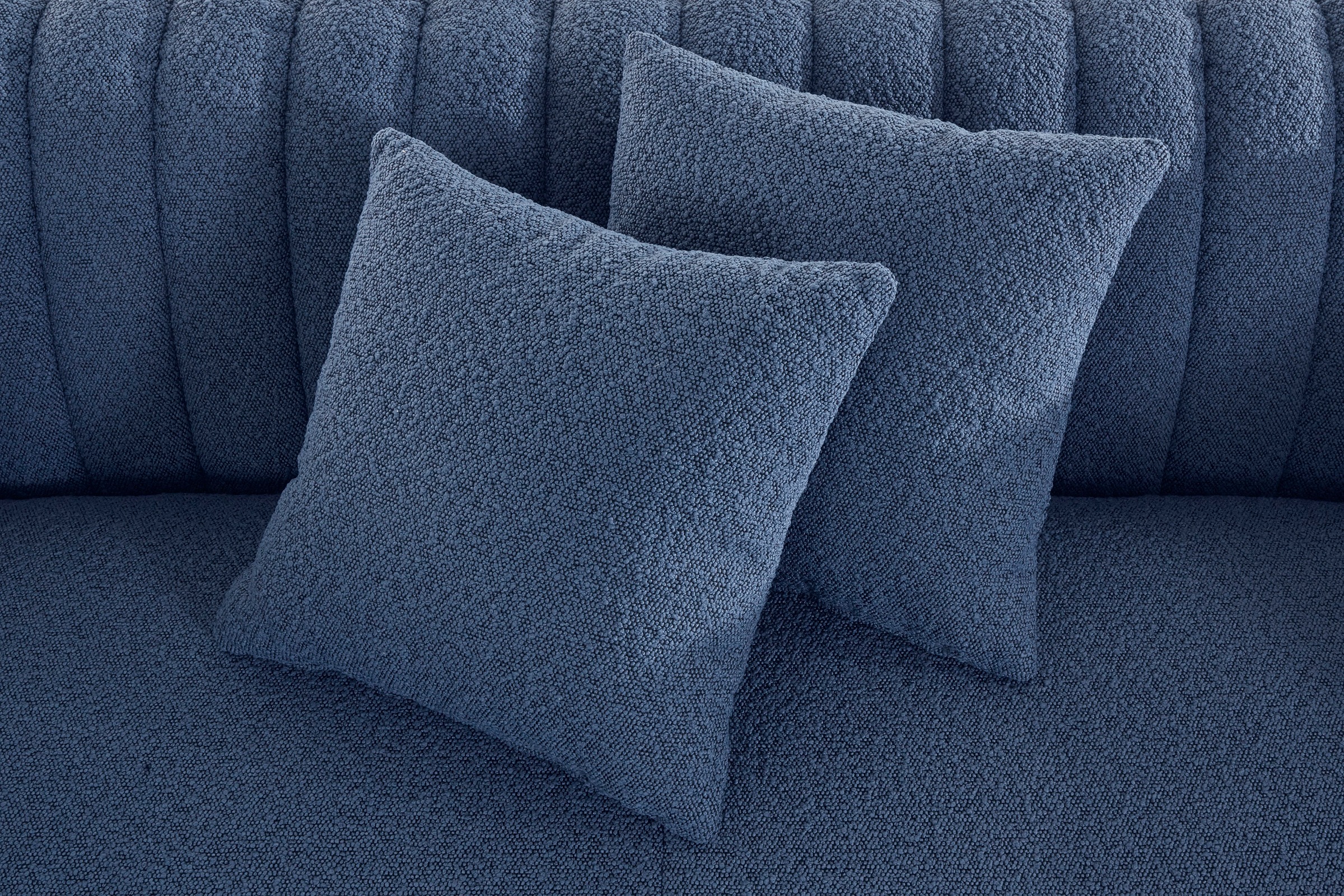 Home affaire 2-Sitzer »Chamby New« im Bouclé-Strukturbezug mit Steppung im Lehnenbereich