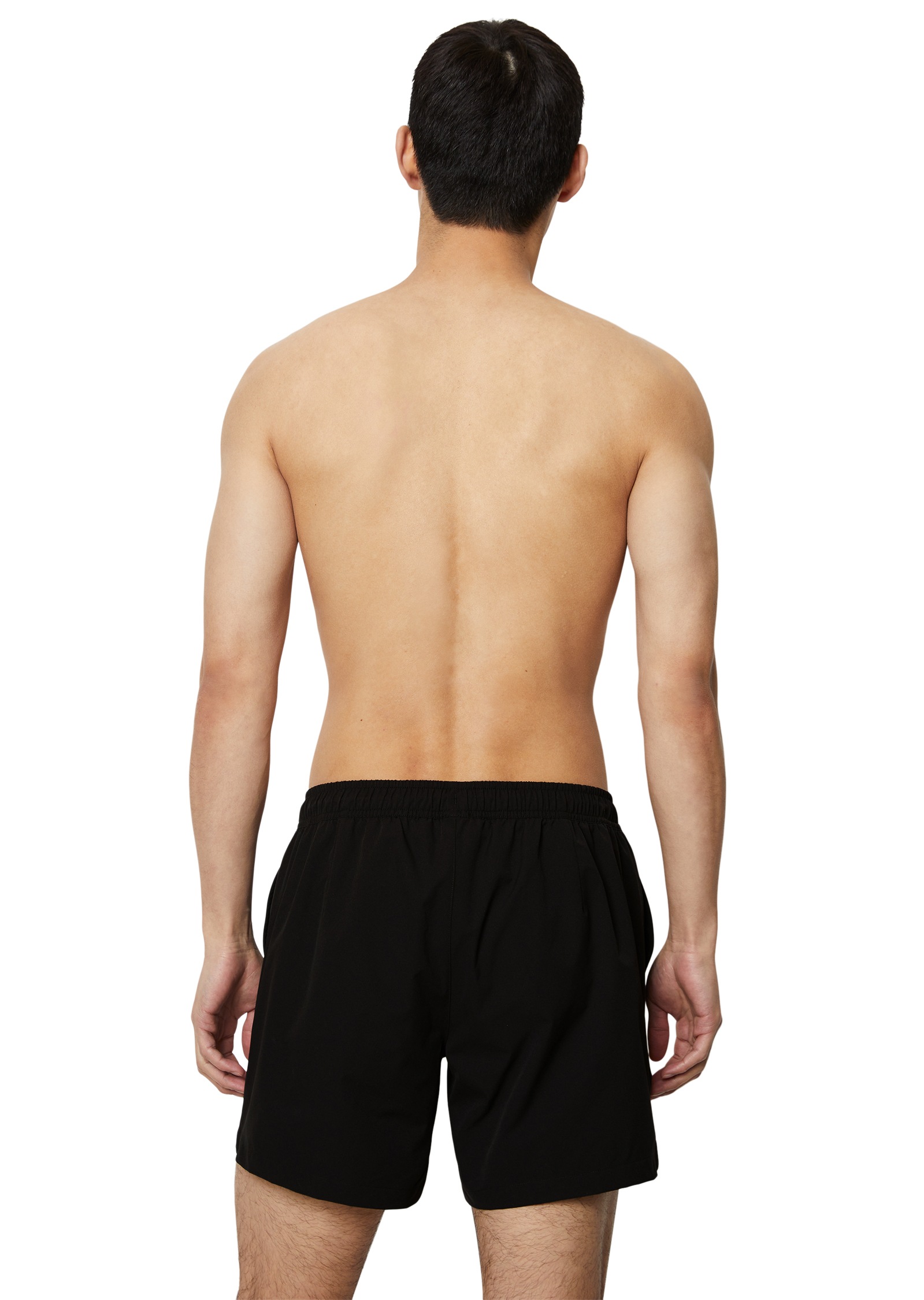 Marc O'Polo Badeshorts »Essentials« mit dezentem Logoprint