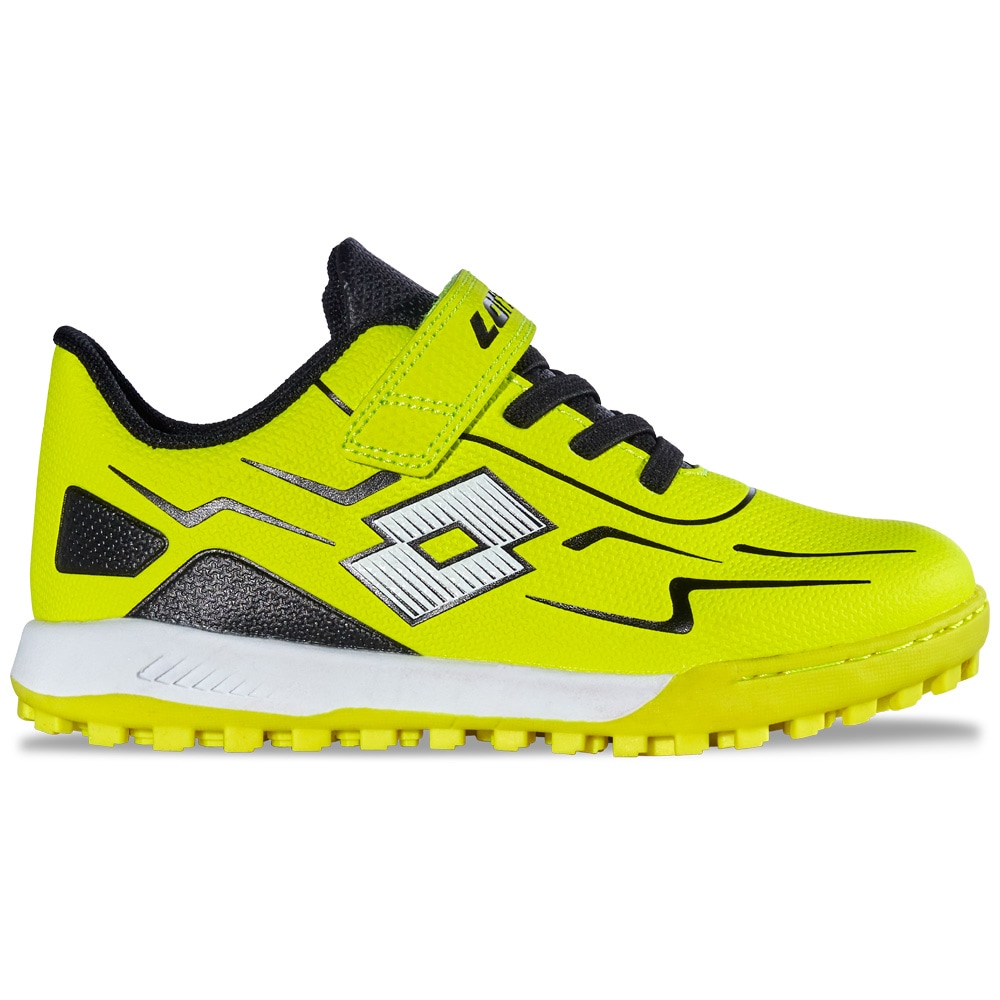 LOTTO Mädchen Fußballschuh, Gr. 26fr.gelb, schwarz, Synthetik, Schuhe, mit Turf-Sohle für synthetische Hartplätze