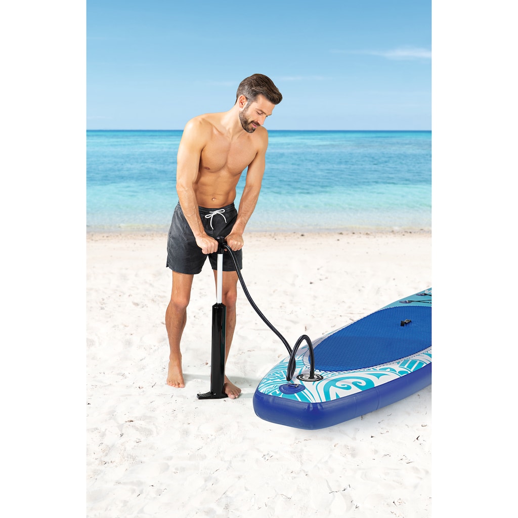 MAXXMEE Inflatable SUP-Board »MAXXMEE Stand-Up Paddle-Board 2021«, (Spar-Set, 7 tlg., mit Paddel, Pumpe und Transportrucksack)