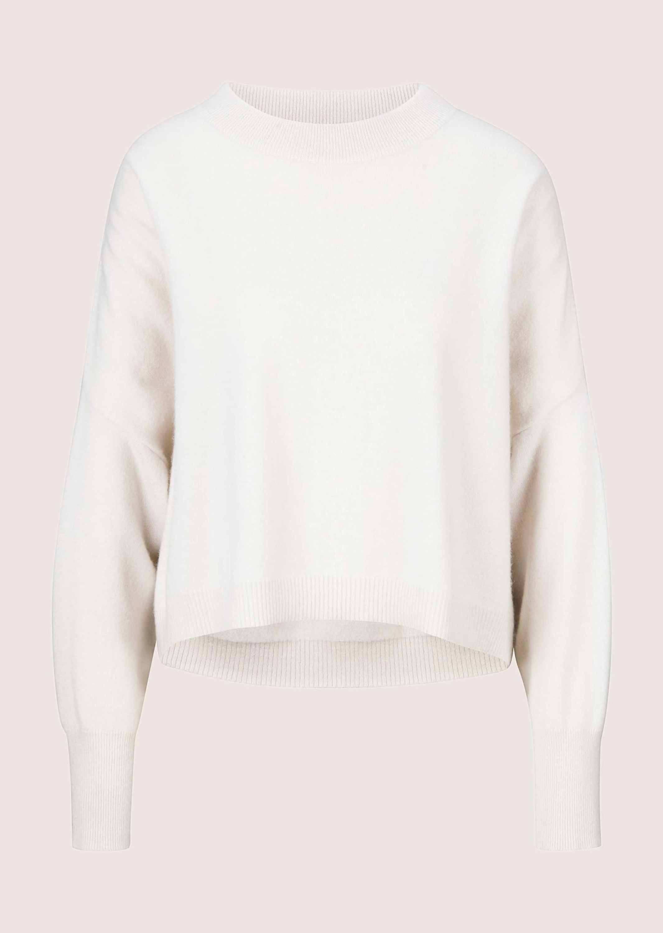 MADELEINE Longpullover "Strickpullover Kaschmir Pullover mit Rundhalsausschnitt" Oversized Look