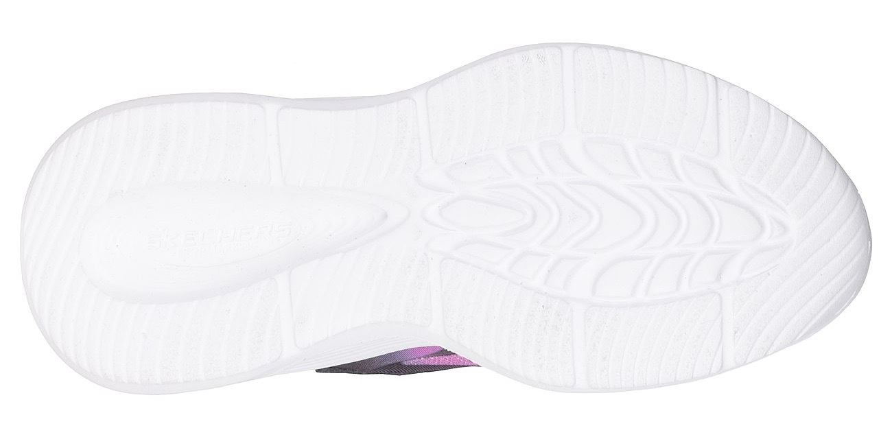 Skechers Sneaker »SKECHERS SOLA GLOW«, Freizeitschuh mit Klettverschluss, Größenschablone zum Download