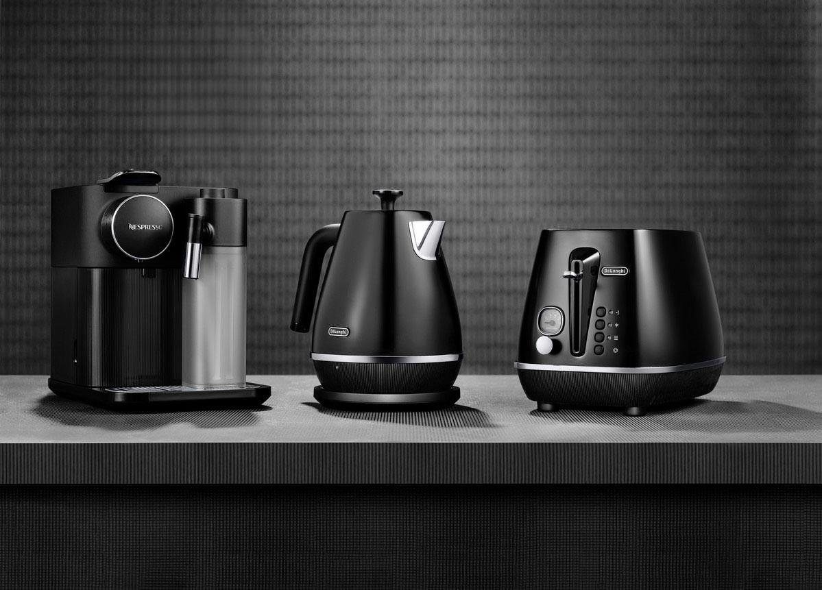 De'Longhi Toaster »Distinta Moments, CTIN 2103.BK – Sunset Black«, 2 kurze Schlitze, für 2 Scheiben, 900 W