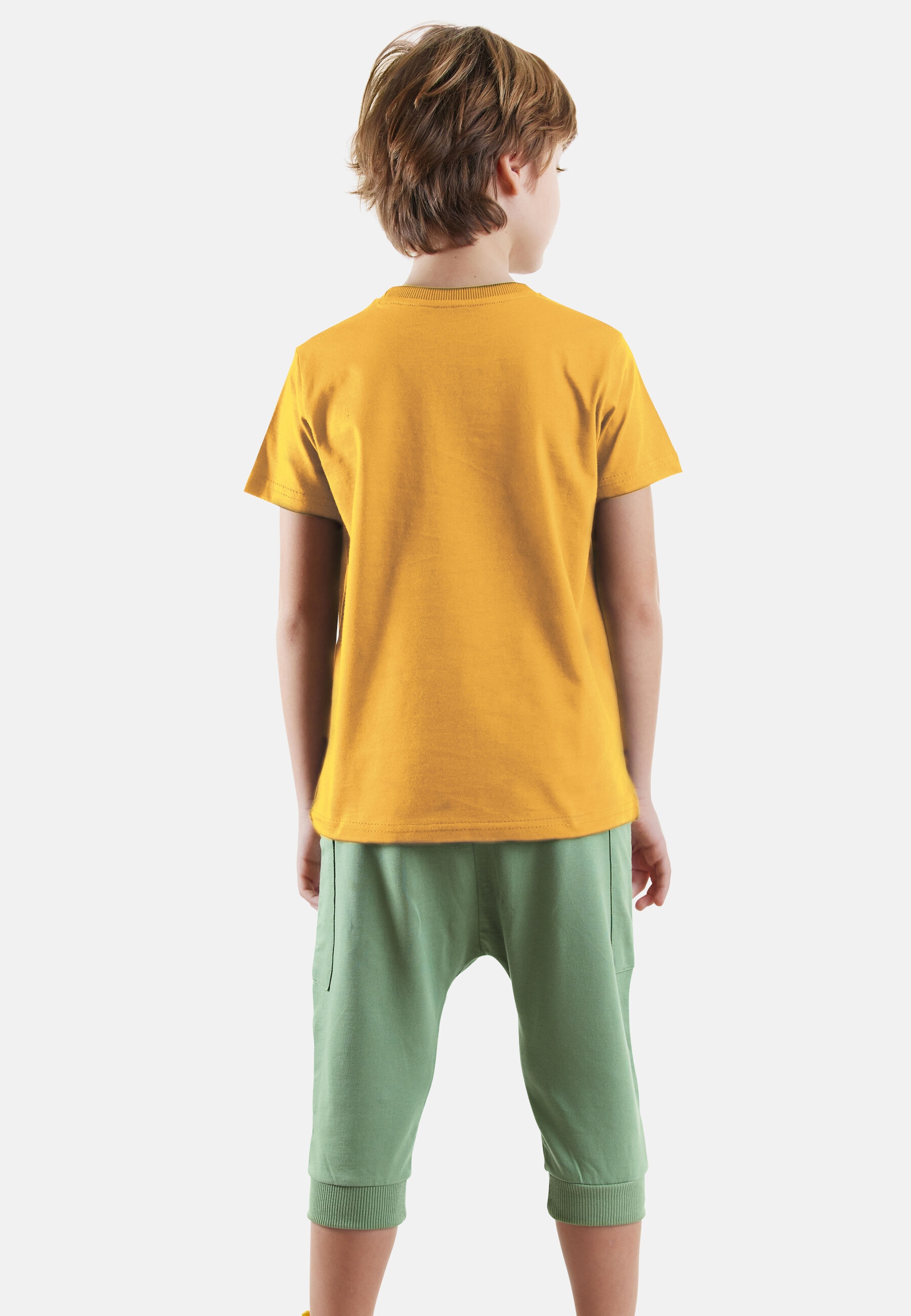 Denokids Hausanzug »Skater«, (2 tlg.), mit Tiger-Aufdruck