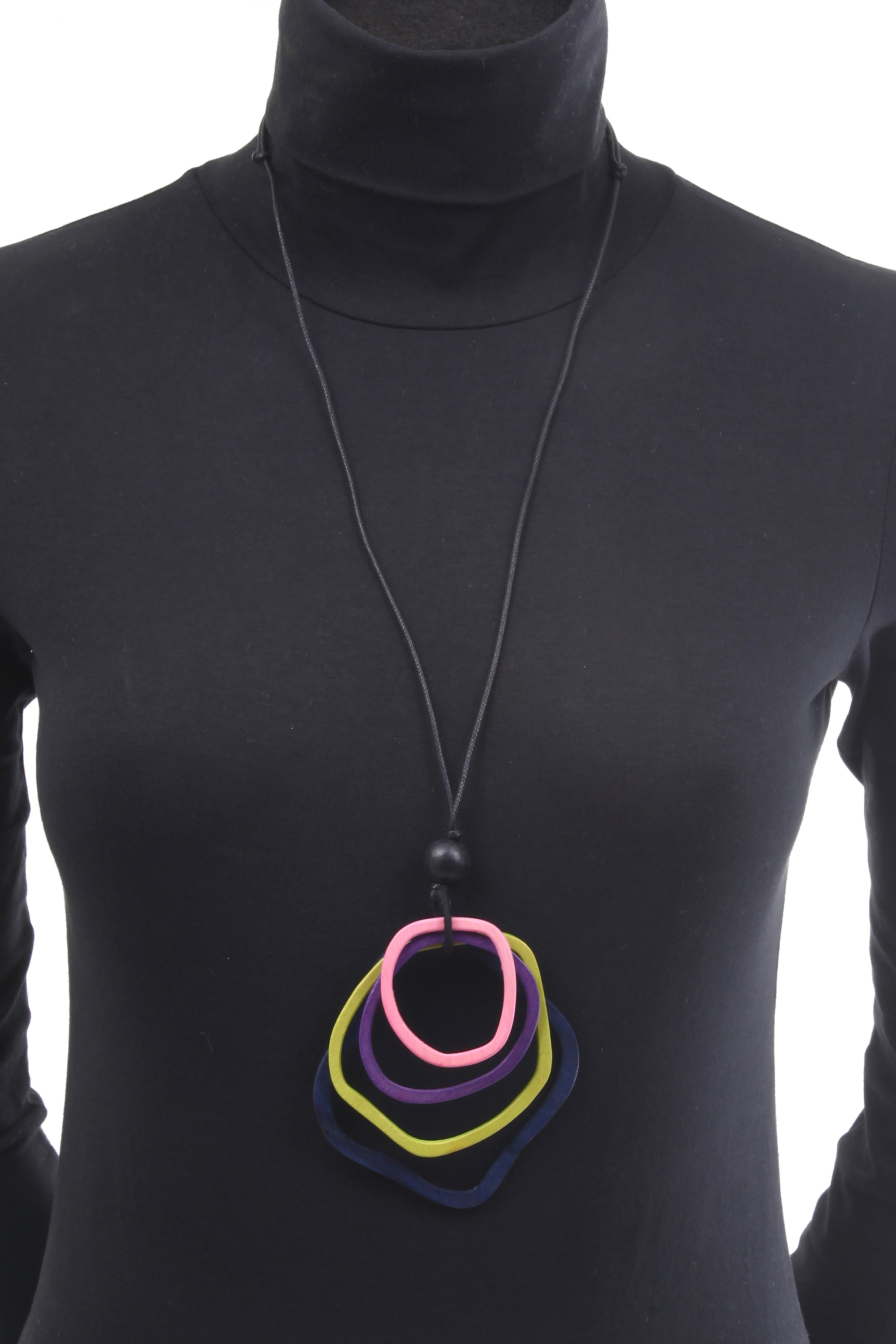 COLLEZIONE ALESSANDRO Lange Kette »Anouk«, bewegliche Elelemente