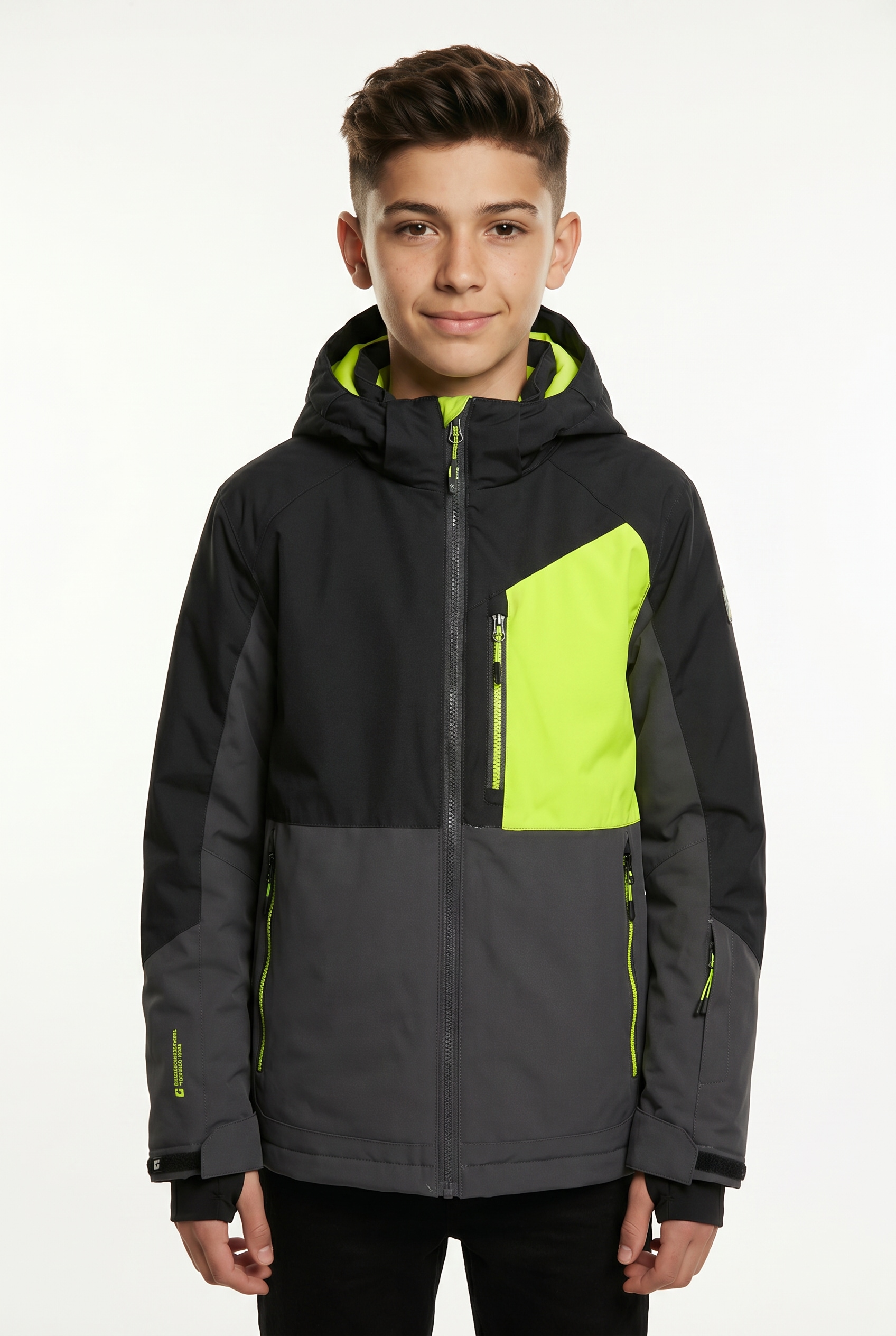 Killtec Funktionsjacke »KSW 206 BYS SKI JCKT« mit Kapuze für Kinder, mit verschweißten Nähten, wind- und wasserdicht