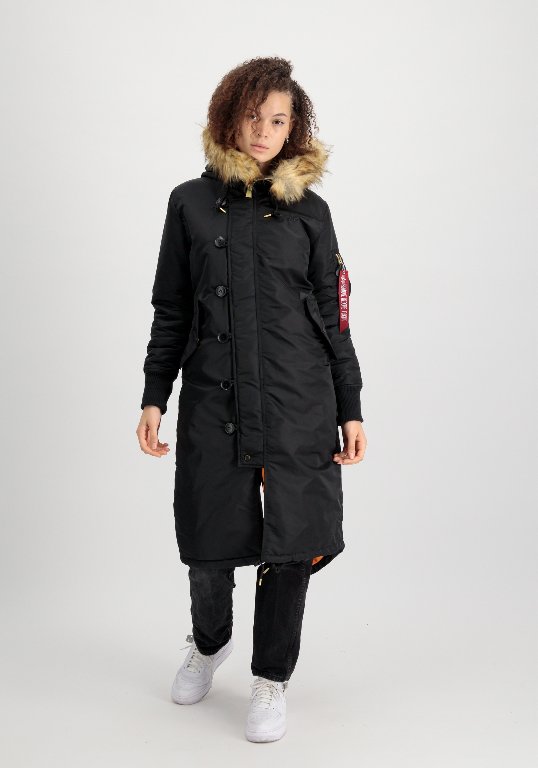 Alpha Industries Winterjacke »Alpha Industries Women - Cold Weather Jackets Long Fishtail W«