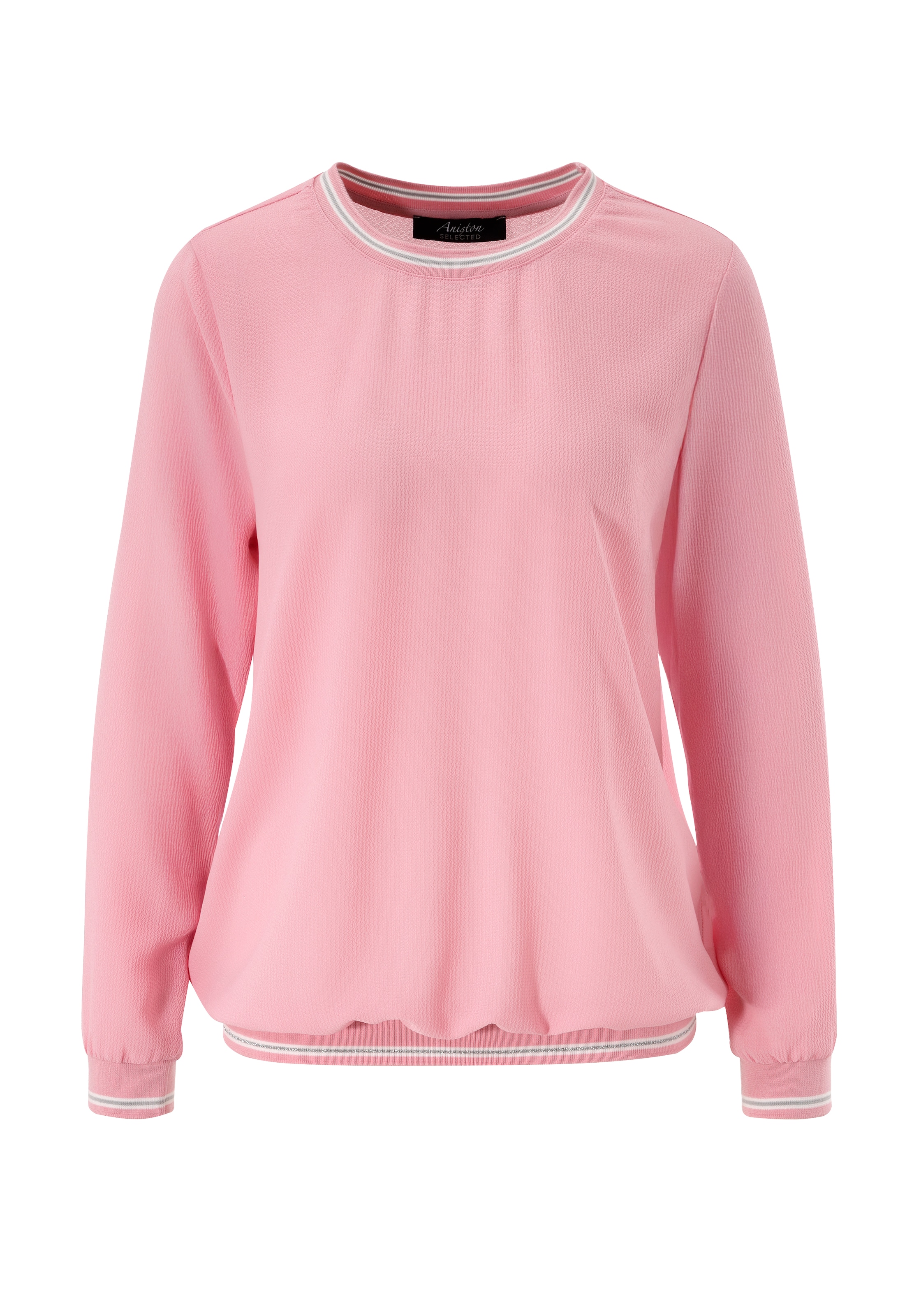 Aniston SELECTED Shirtbluse mit sportiven Bündchen