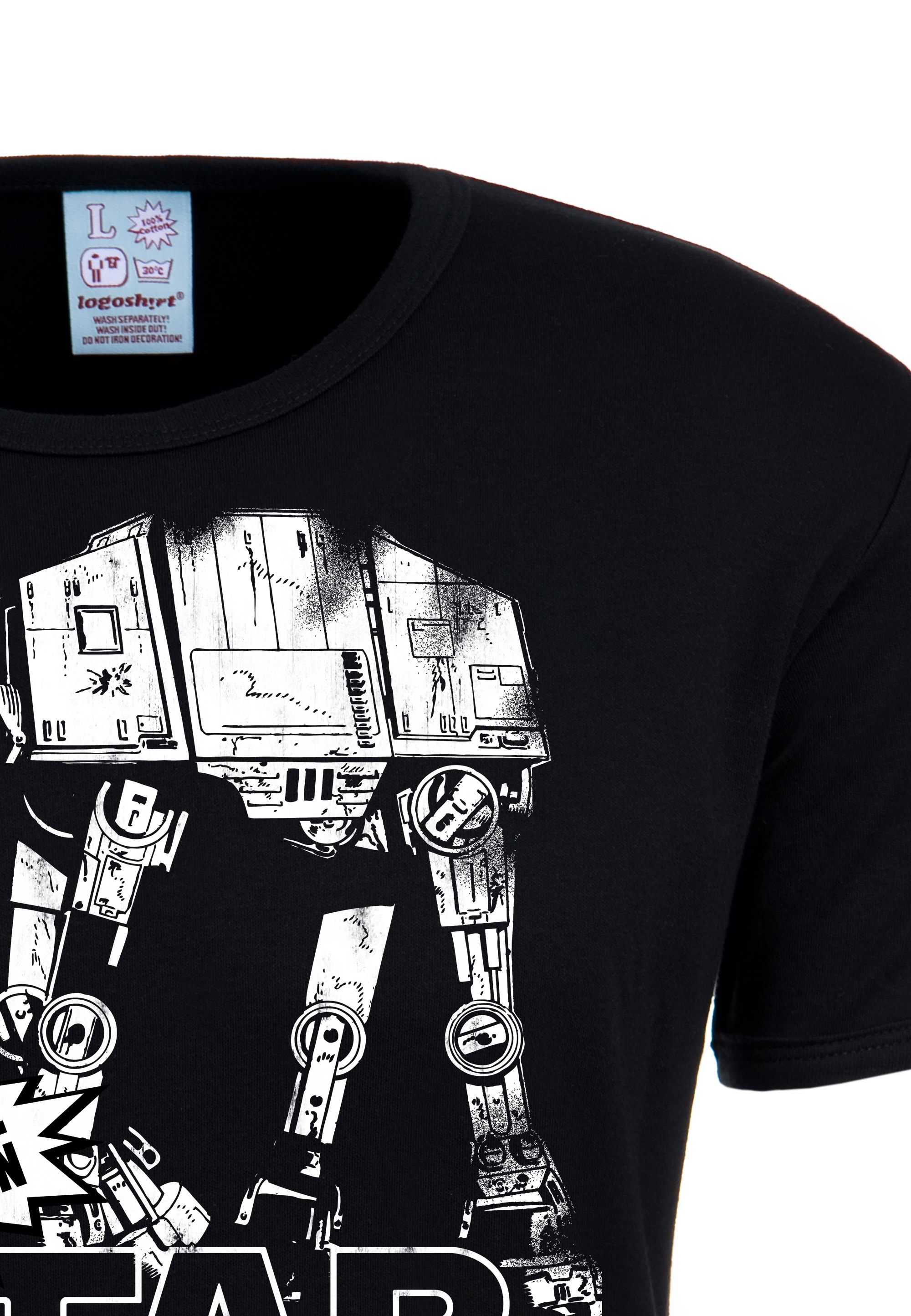 LOGOSHIRT T-Shirt »AT-AT«, mit großem Star Wars-Aufdruck