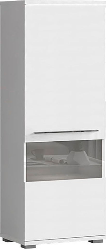 OTTO home Vitrine "Piano" (H/B/T): 161,4/60/40,2cm, UV lackiert, Soft-Close günstig online kaufen