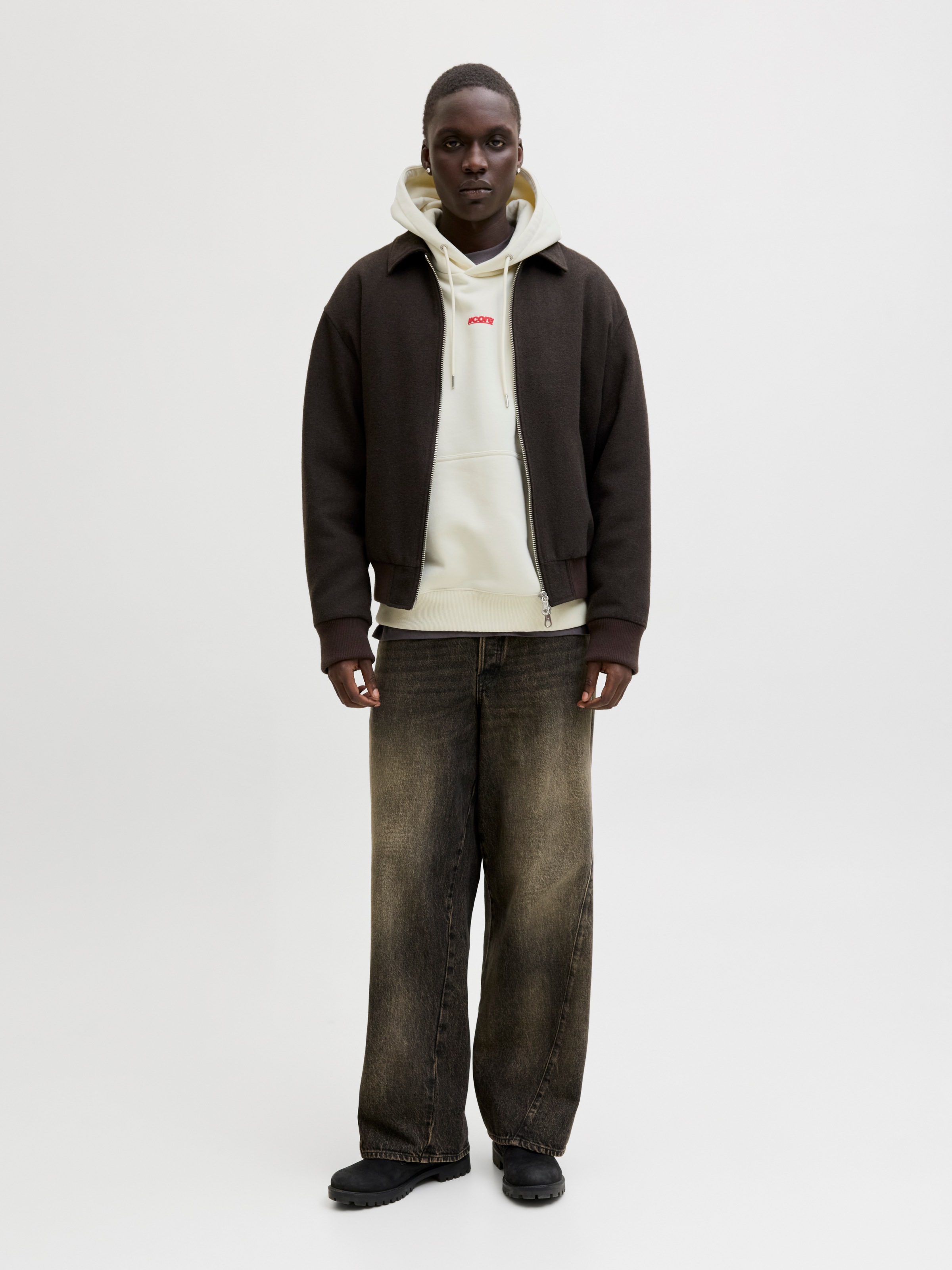 Jack & Jones Kapuzensweatshirt "JCOCLUB BACKPRINT SWEAT HOOD", mit Print günstig online kaufen