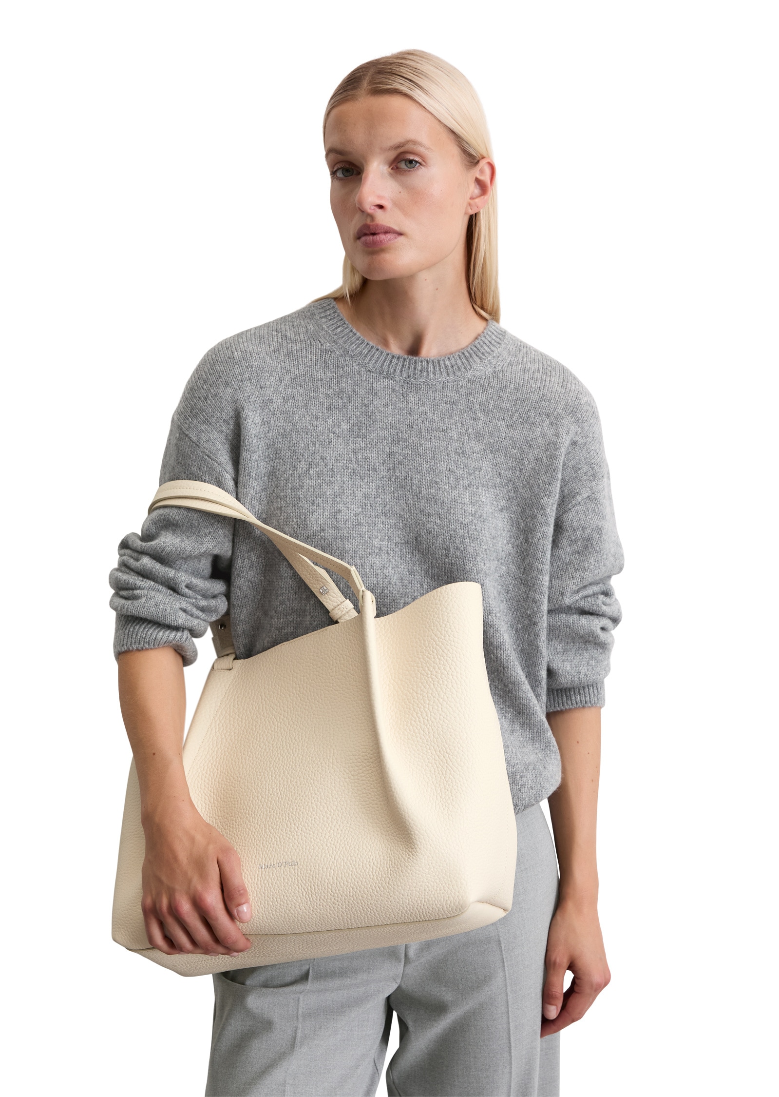 Marc O'Polo Shopper »aus genarbtem Rindleder«