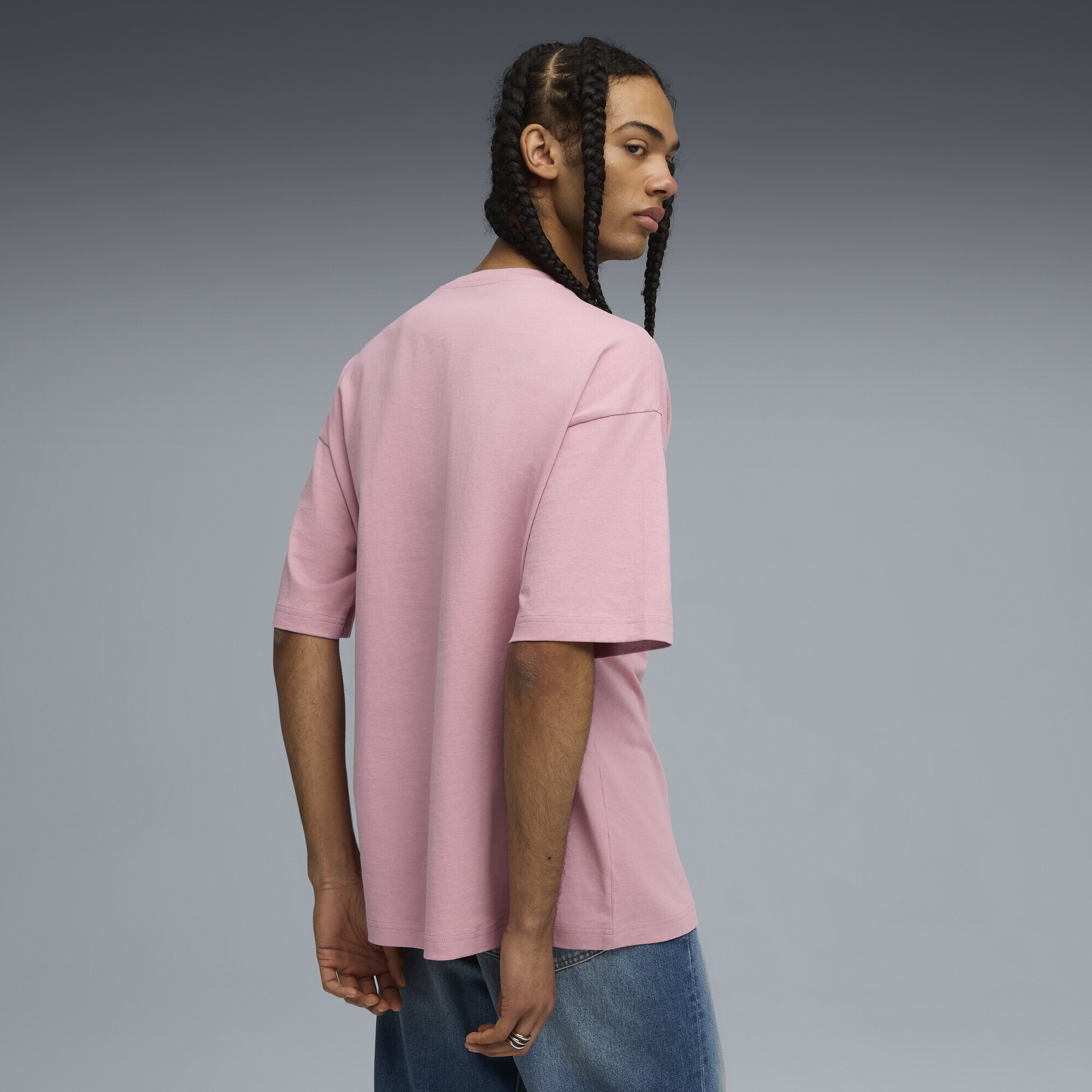 PUMA T-Shirt »WARDROBE ESS Oversized T-Shirt Herren«