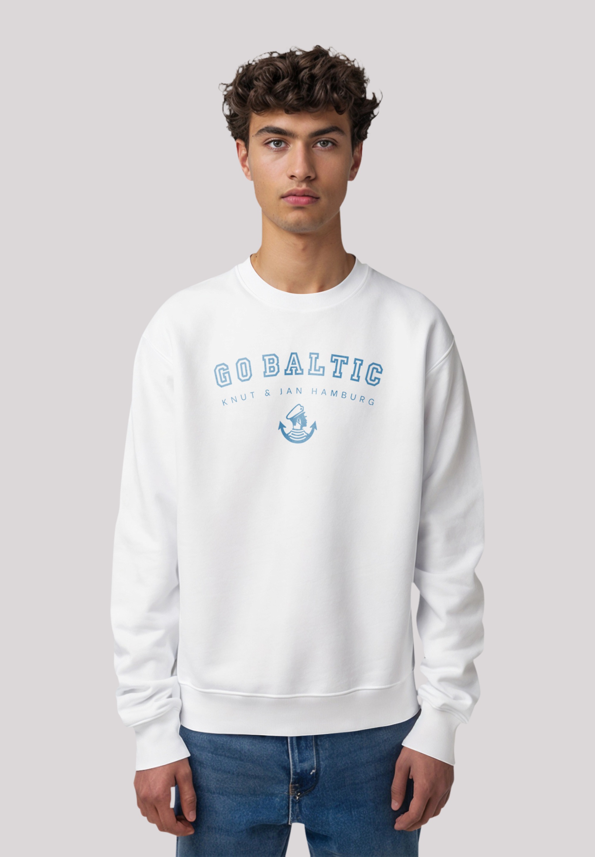 Sweatshirt »Go Baltic Knut & Jan Hamburg«, Premium Qualität