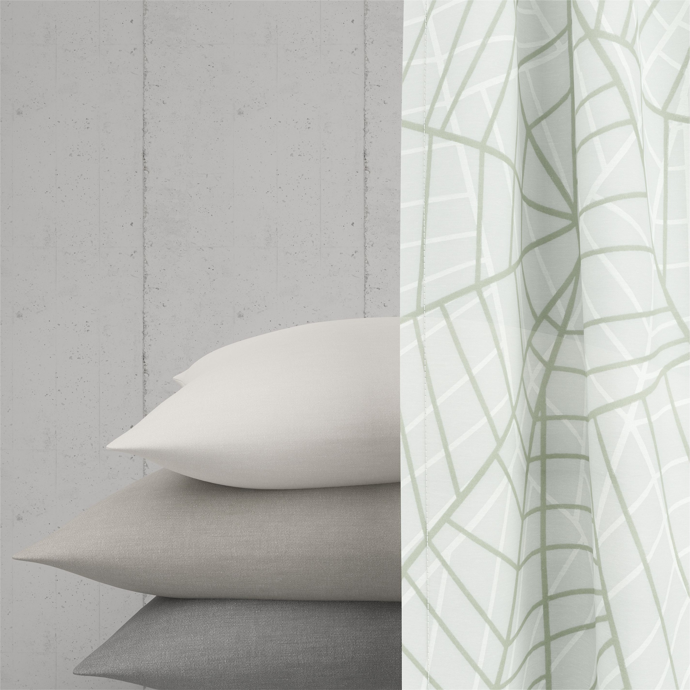 Neutex for you! Vorhang »SIMPLY« Ösen 1 Stk. tlg. Druckstoff mit Grafikdesign