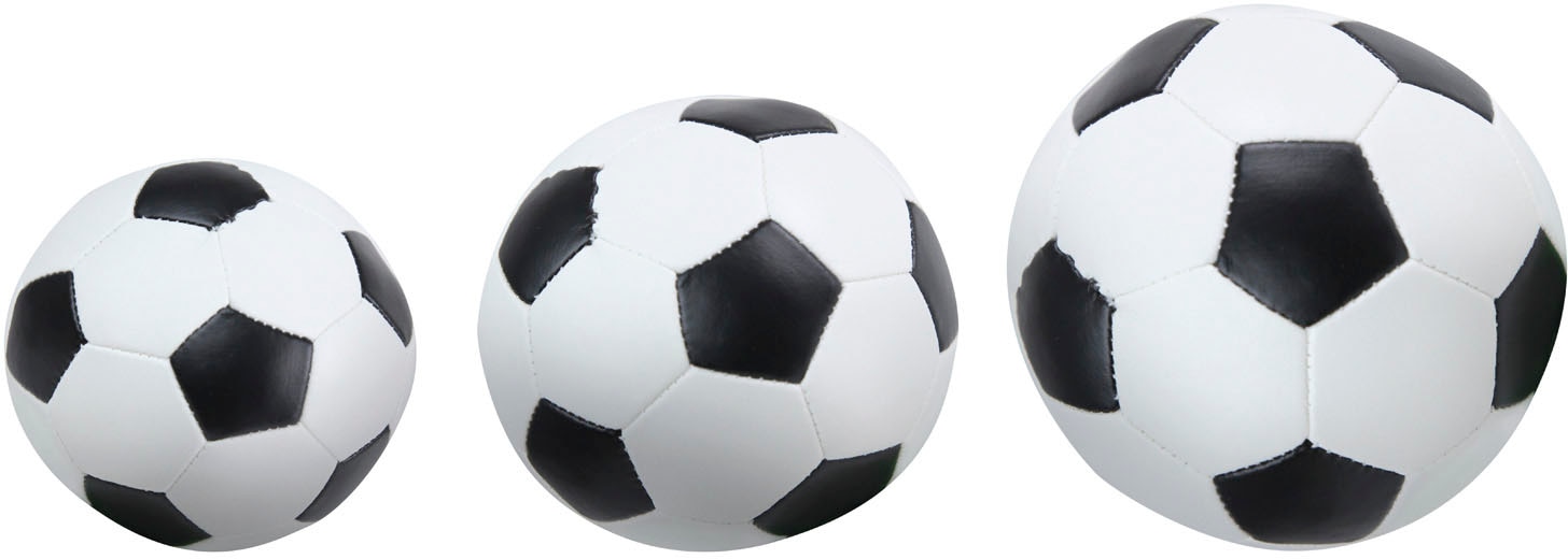 Lena® Softball »Soft-Fußbälle, 3er-Set, verschiedene Größen«