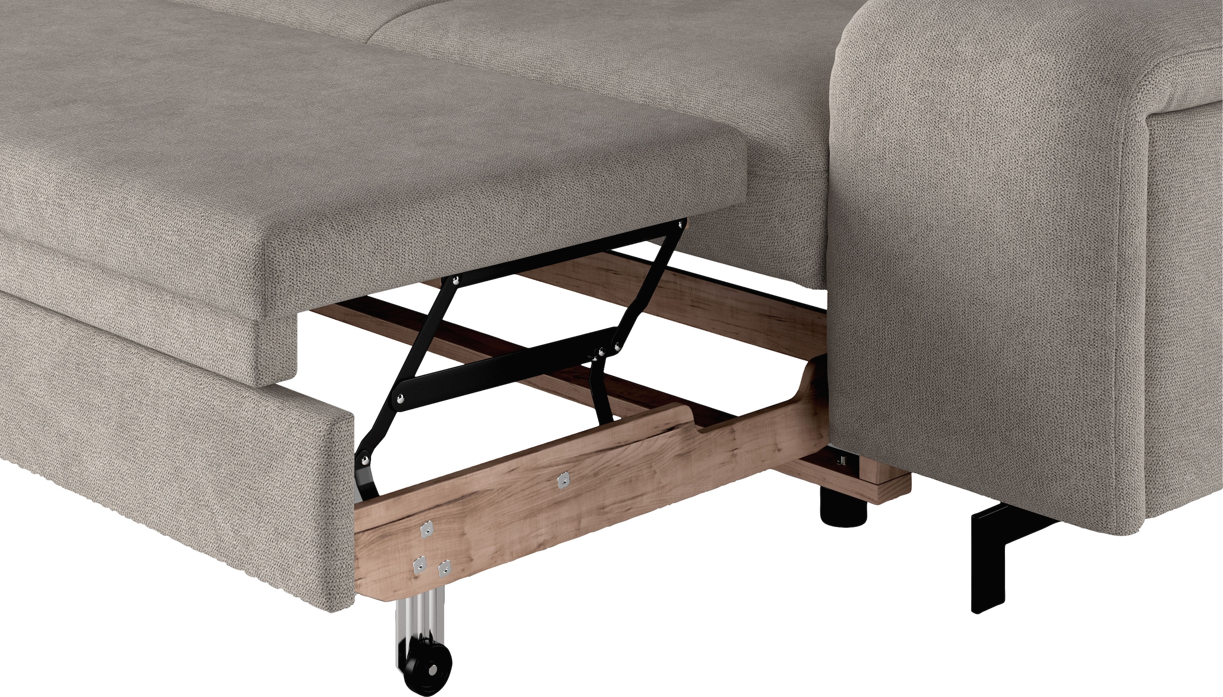 COTTA Ecksofa »Emma L-Form«, mit Kopfteilverstellung, wahlweise mit Bettfunktion & Bettkasten