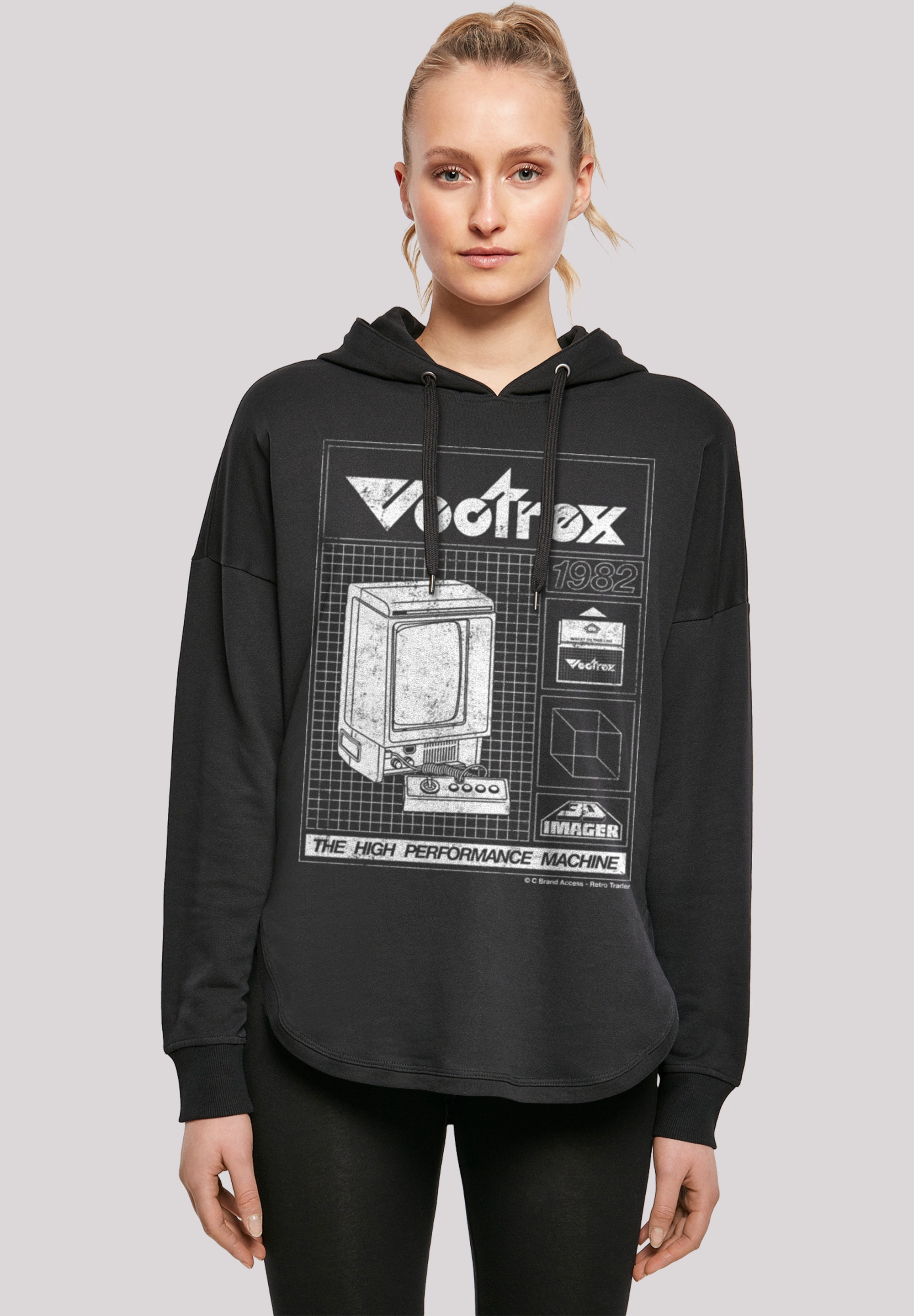 F4NT4STIC Kapuzenpullover "Retro Gaming Vectrex 1982", Print günstig online kaufen