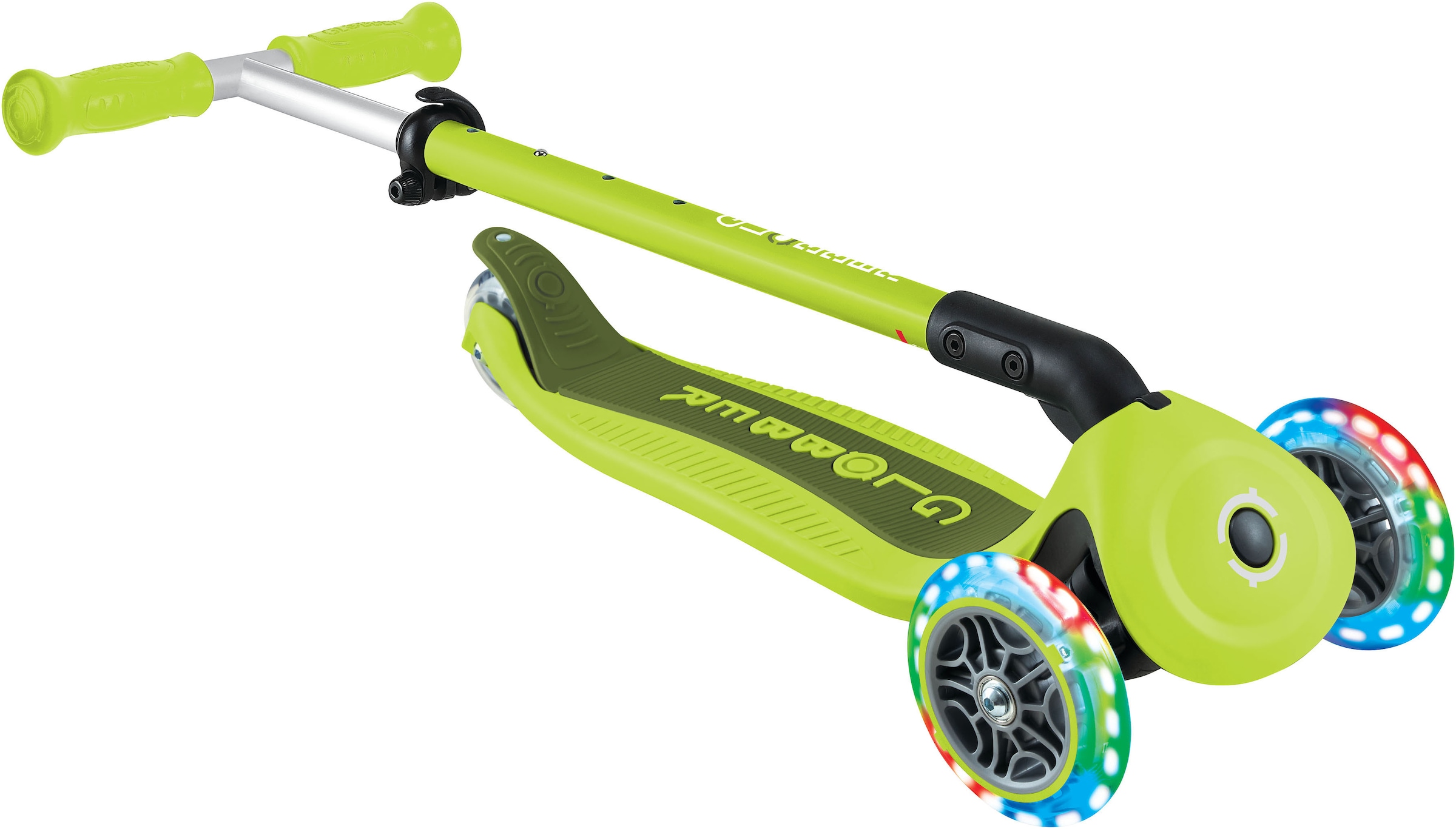 Globber Tretroller »GO-UP ACTIVE LIGHTS mit Leuchtrollen«