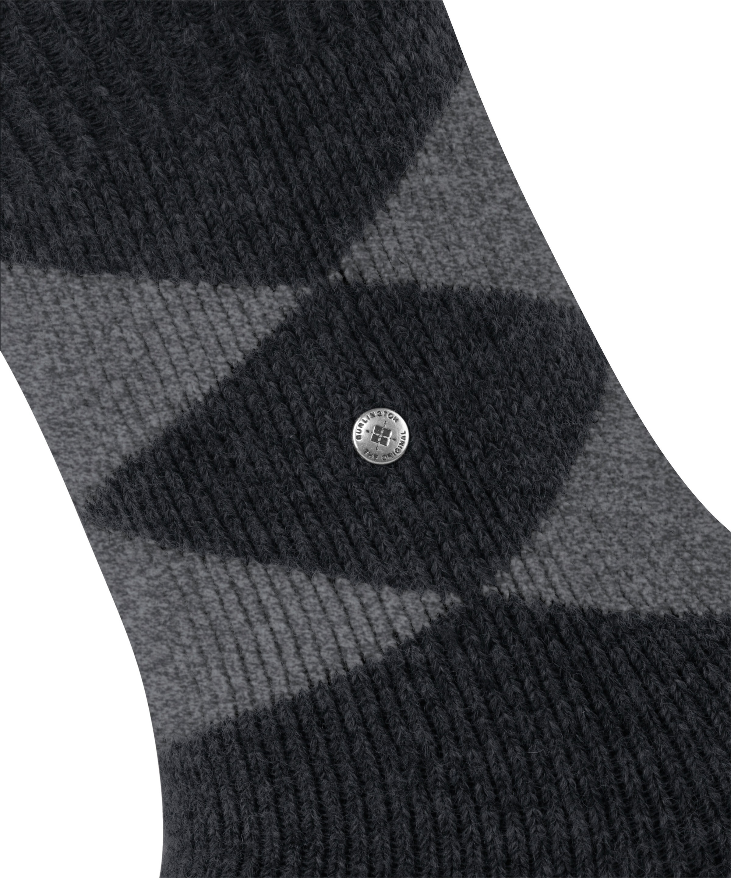 Burlington Haussocken »Cosy Argyle« Einheitsgröße 36-41, Argyle-Muster, wärmend, Vollplüsch innen