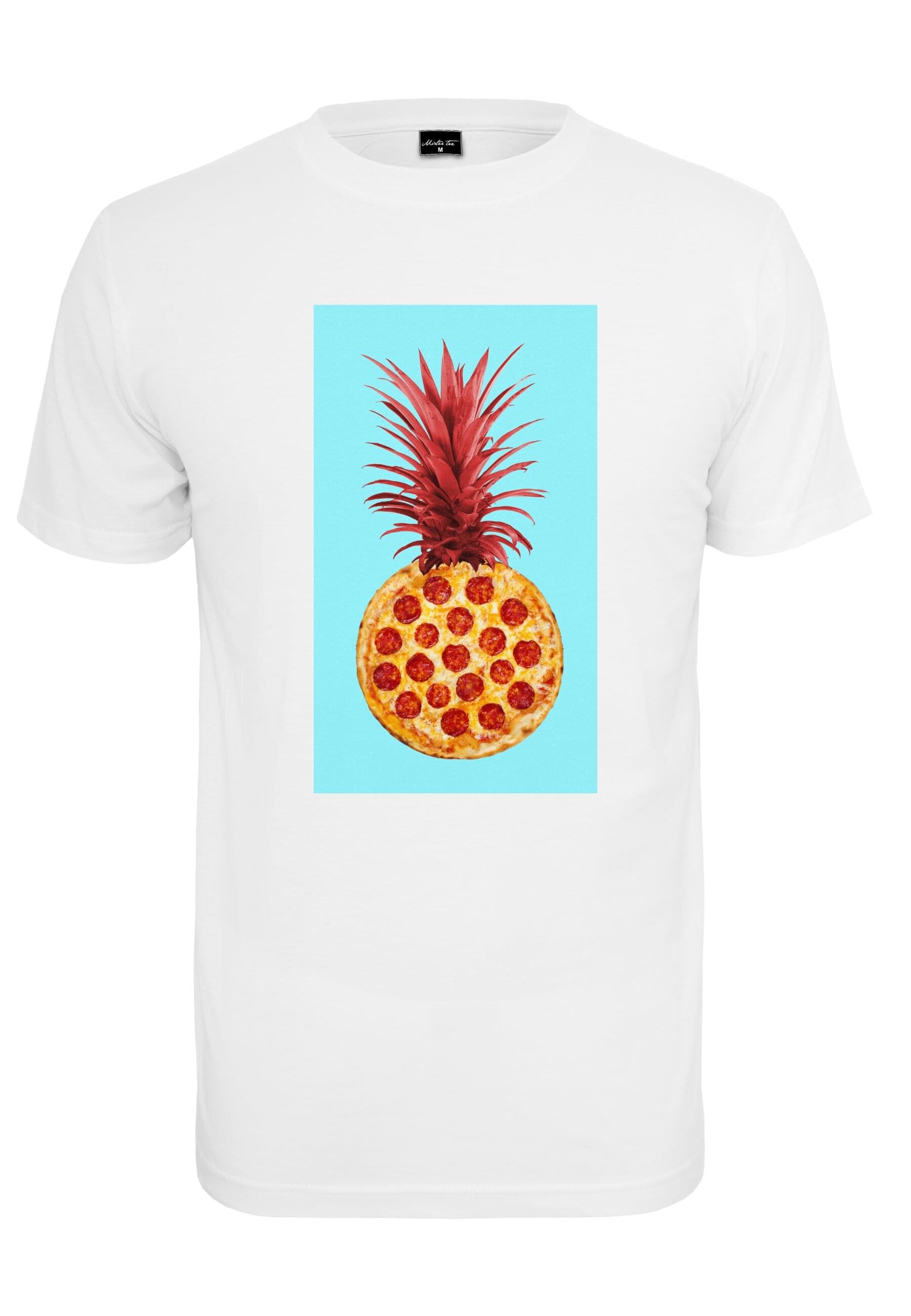 MisterTee T-Shirt "MisterTee Herren Pizza Pineapple Tee" 1 Stk. tlg. günstig online kaufen