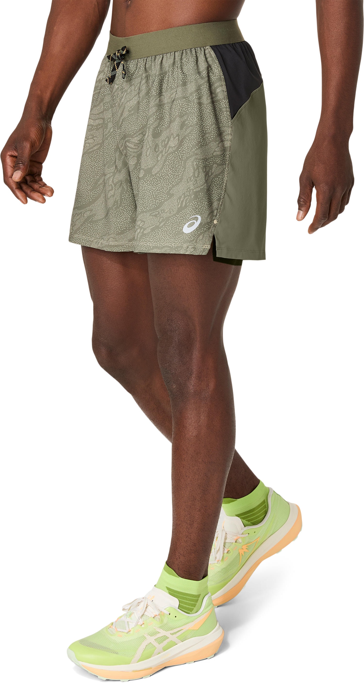 Asics Laufshorts »FUJITRAIL ALL OVER PRINT 5IN SHORT«