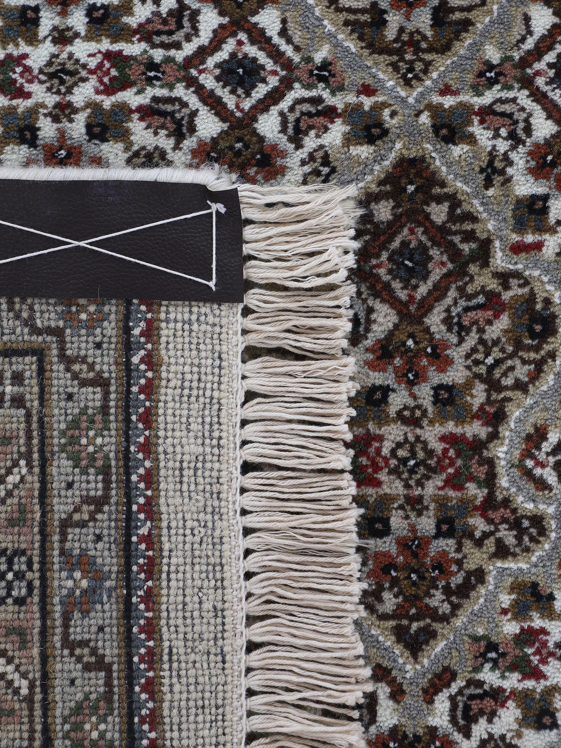 Thumbnail - Woven Arts Orientteppich "Tabriz Mahi, auch als Läufer", rechteckig, 15 mm Höhe, handgeknüpft, Wohnzimmer, reine Wolle