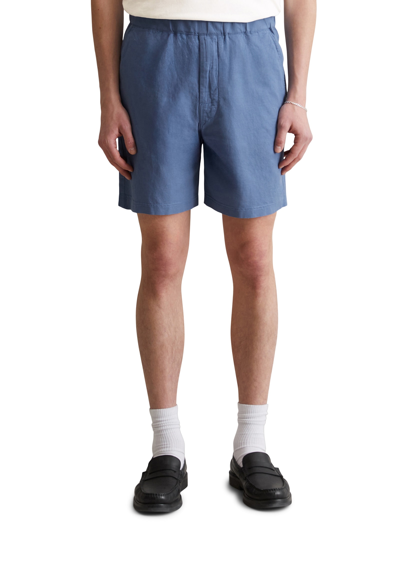 Marc OPolo DENIM Shorts "aus Leinen-Bio-Baumwoll-Mix" günstig online kaufen