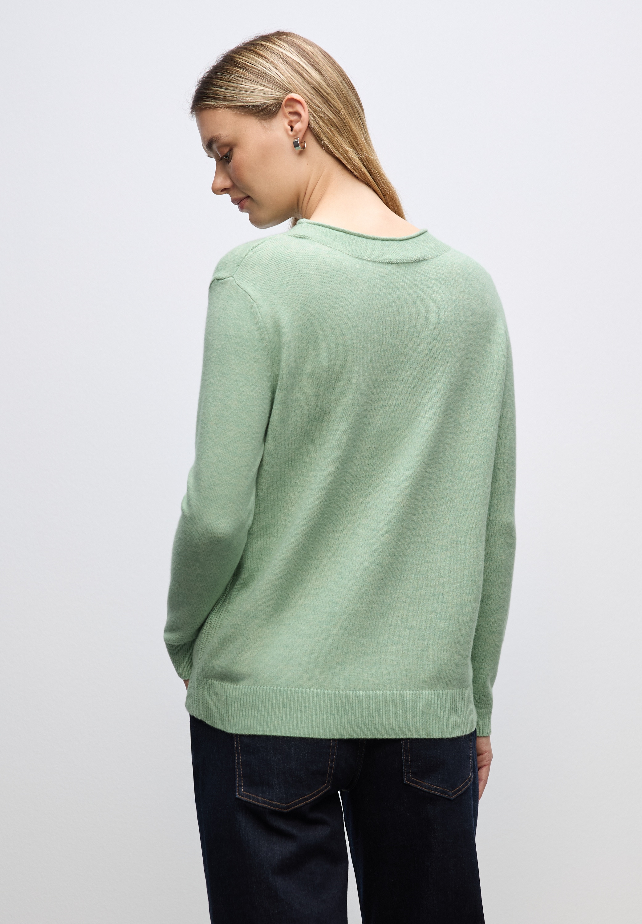 STREET ONE Strickpullover, Feinstrick
