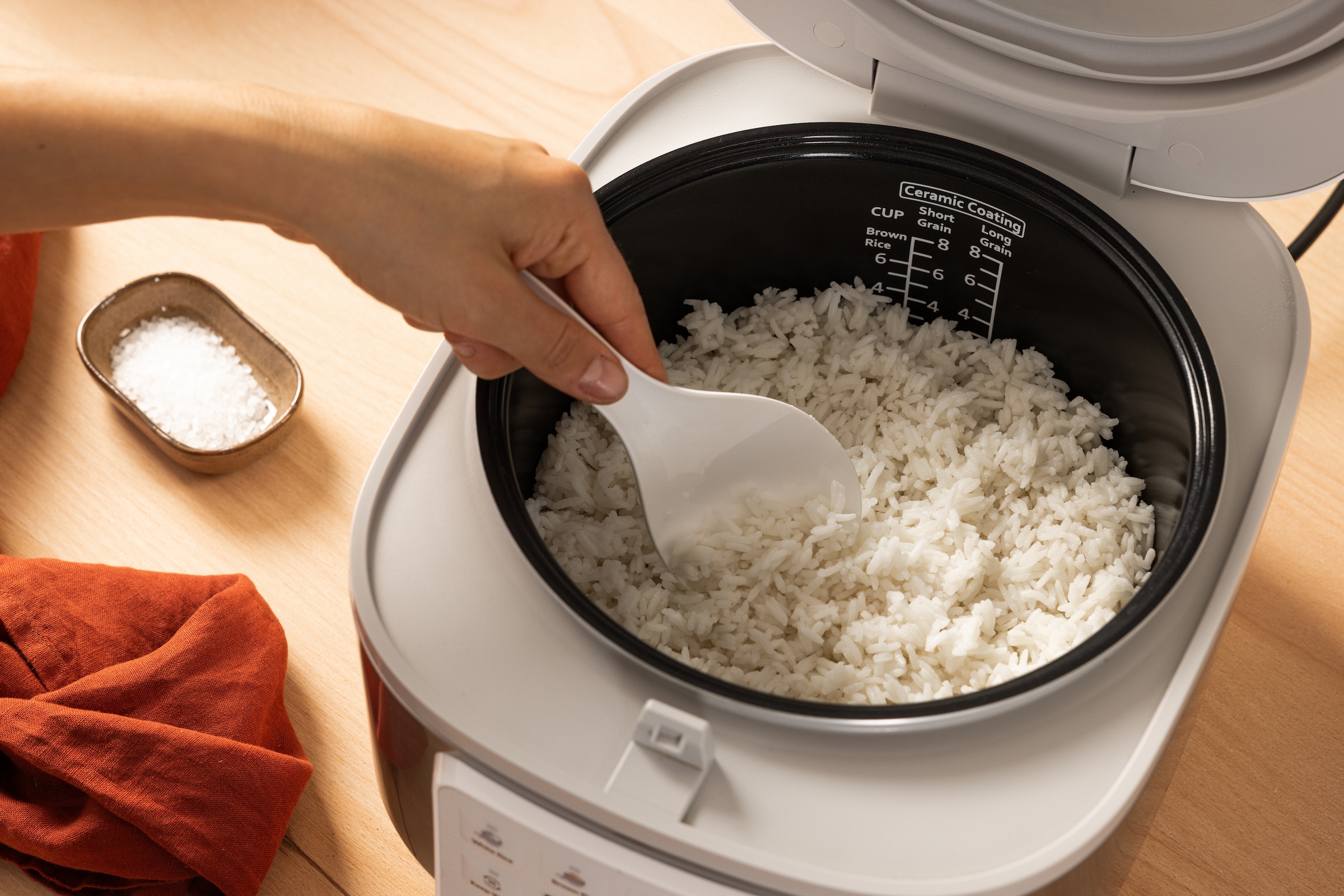 Panasonic Reiskocher »SR-DA152WXE« für bis zu 8 Portionen Reis auf einmal