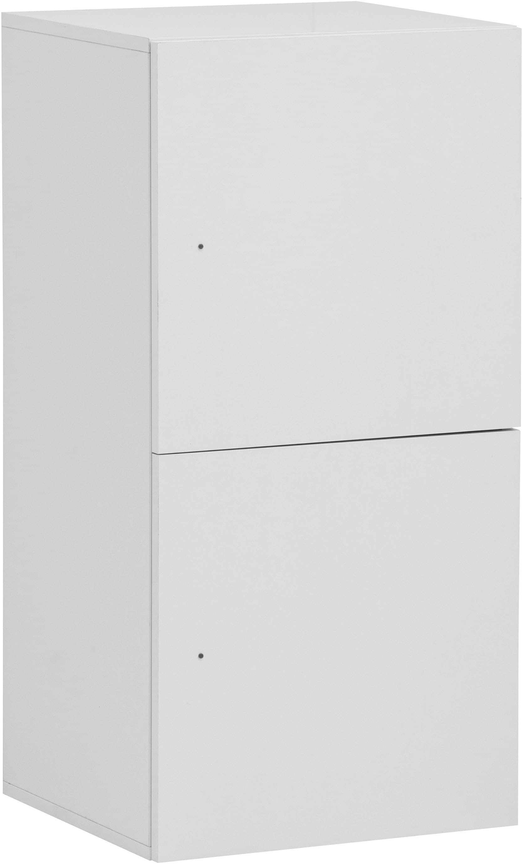 Schildmeyer Garderoben-Set »Locked Spind Schrank Set mit 4 Spinden«, (4 St.), 2x Spind mit 1 Tür, 2 x Spind mit 2 Türen, Made in Germany