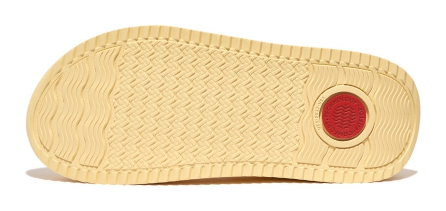 Fitflop Sandale »SURFF WEBBING BACK«, Sommerschuh, Sandalette, Keilabsatz, mit Microwobbleboard - Fußbett